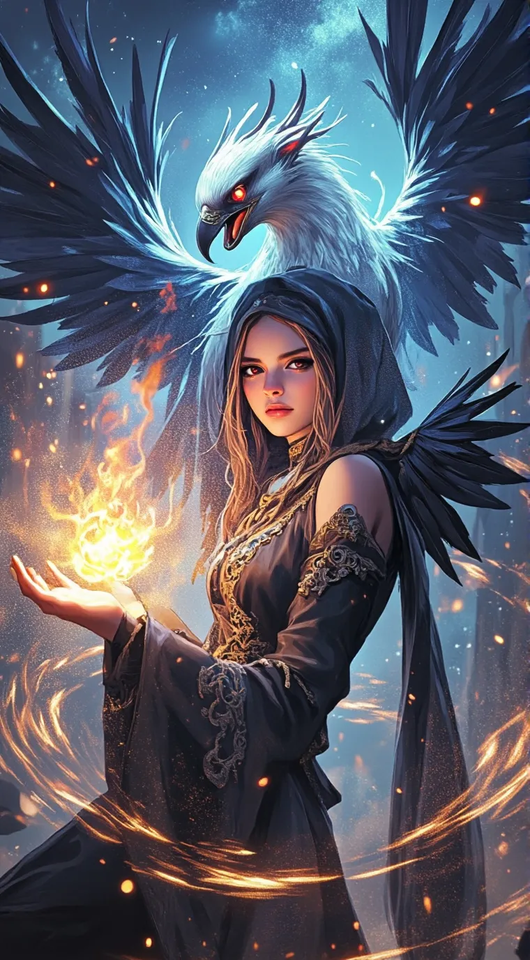 ai character: dw birds  background