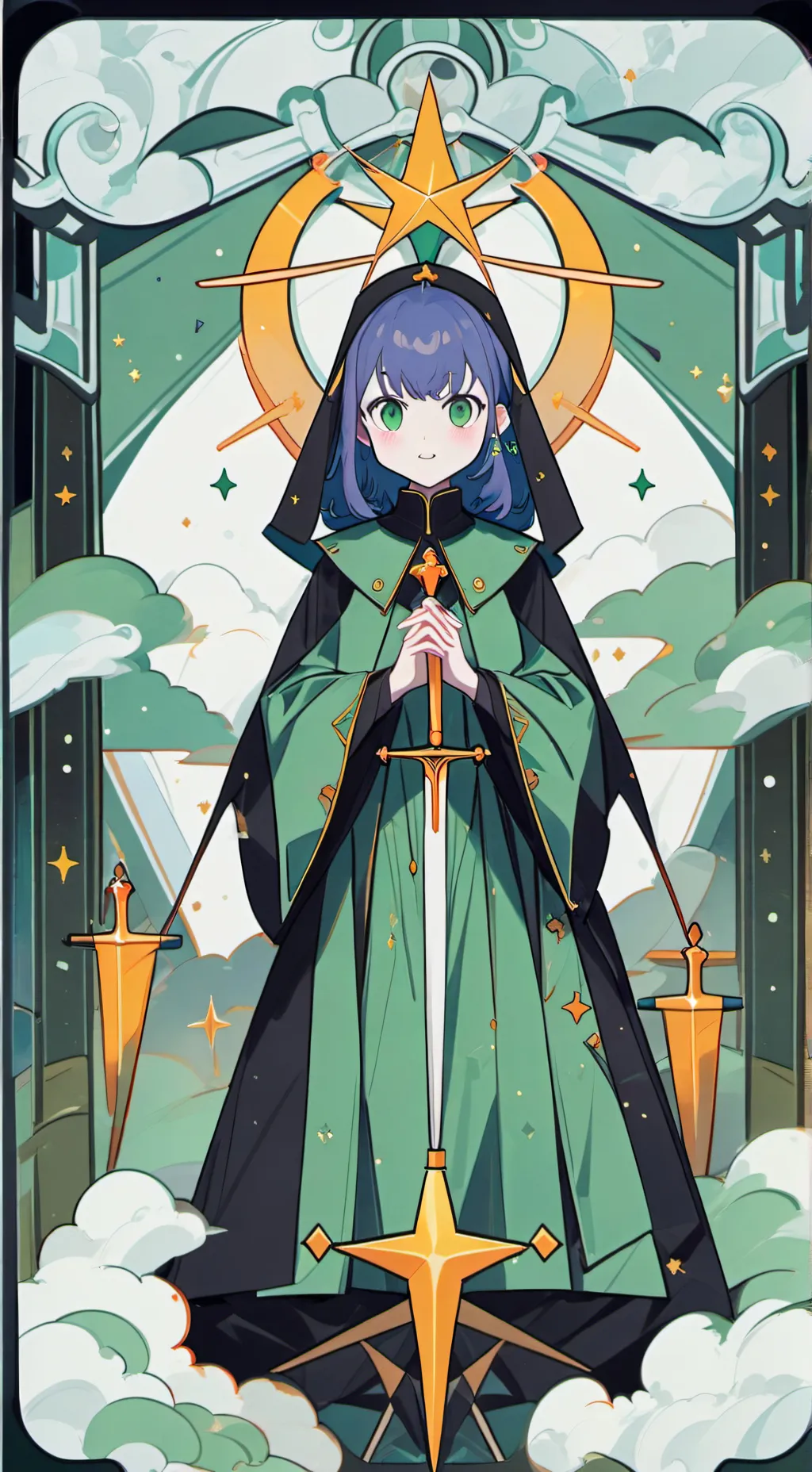 ai character: D's bedroom  background