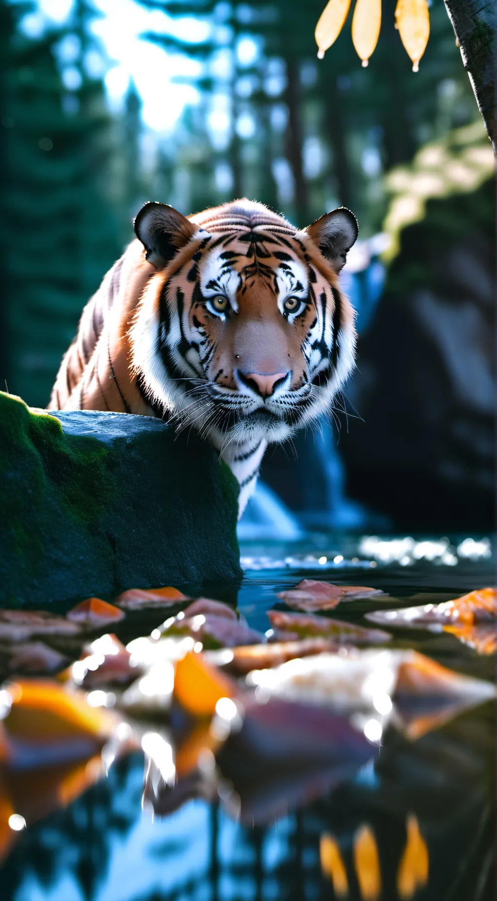 ai character: tigrito abandonado background