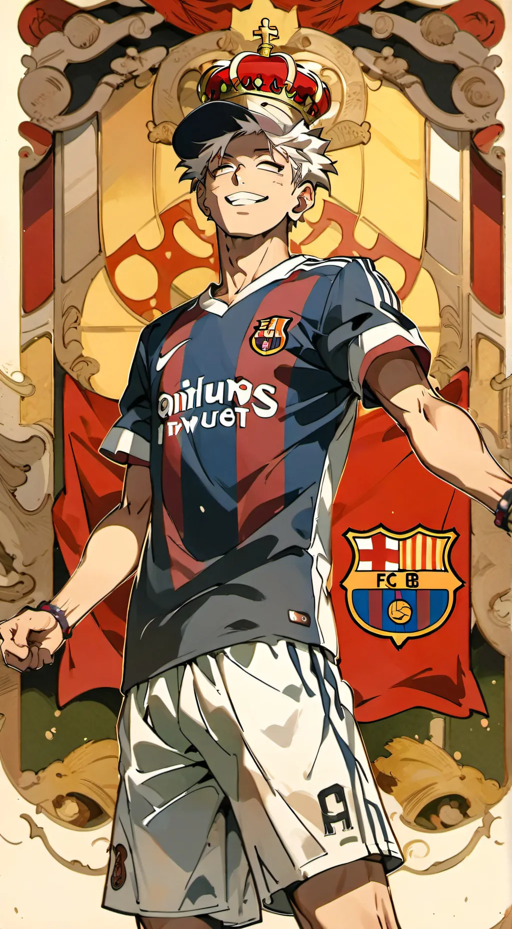 ai character: satoru gojo background