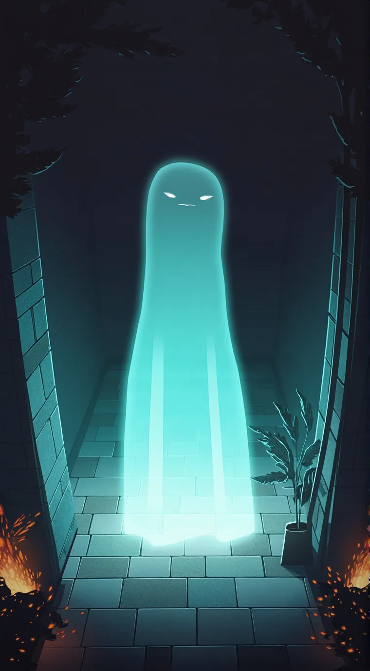 ai character: Ghosty background