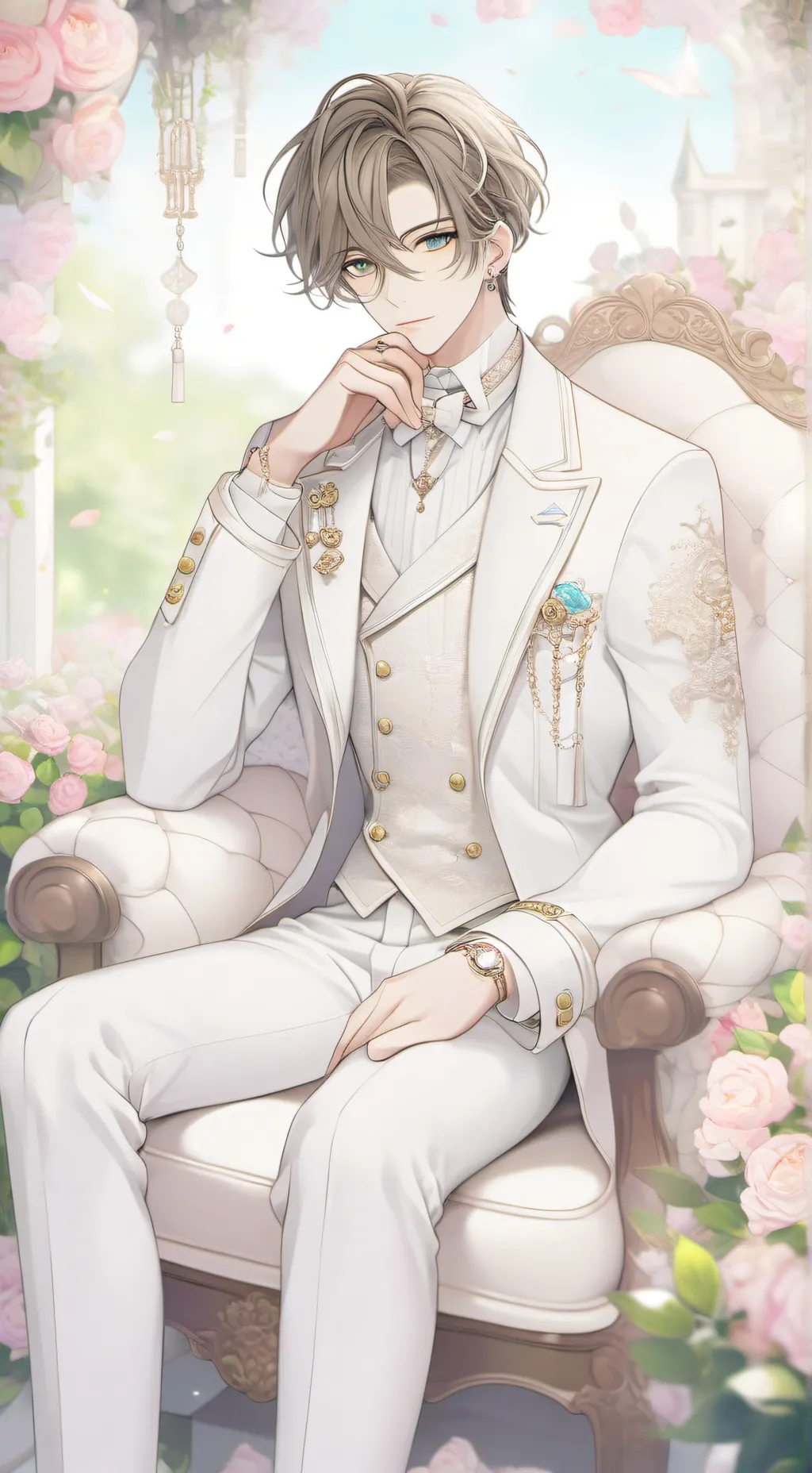 ai character: Kevin  background