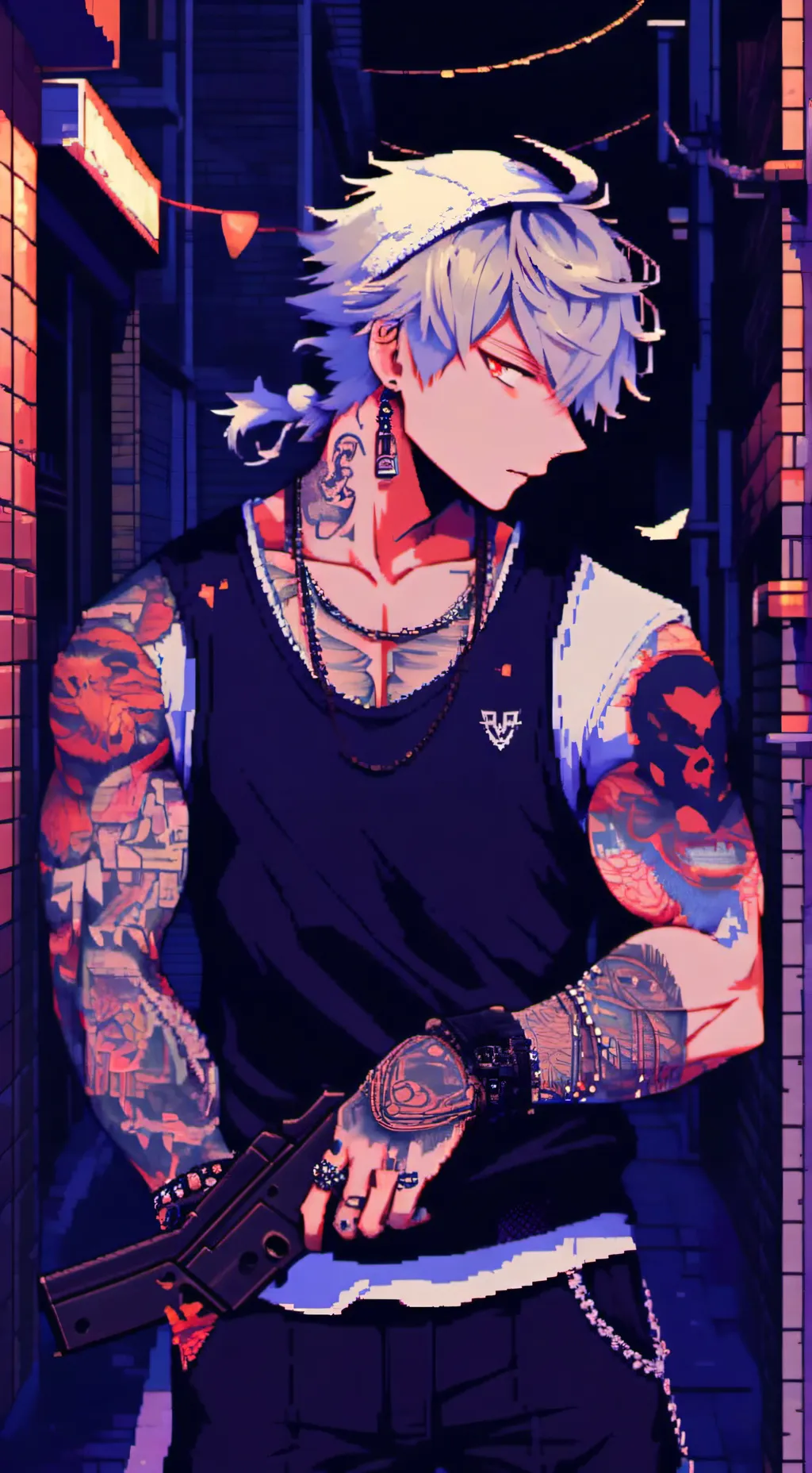 ai character: Kendo pt.2😋 background