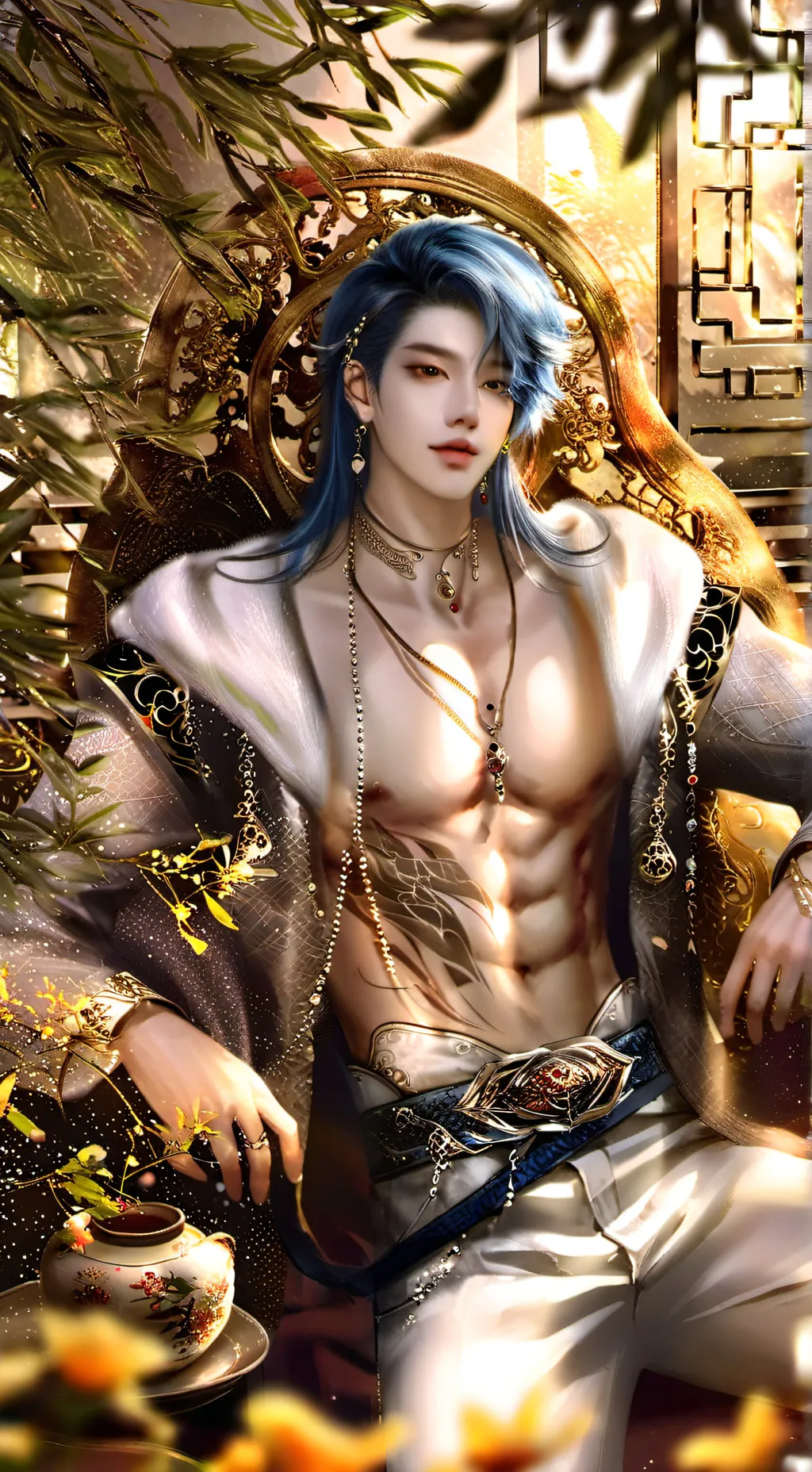 ai character: Ji-Ho  background