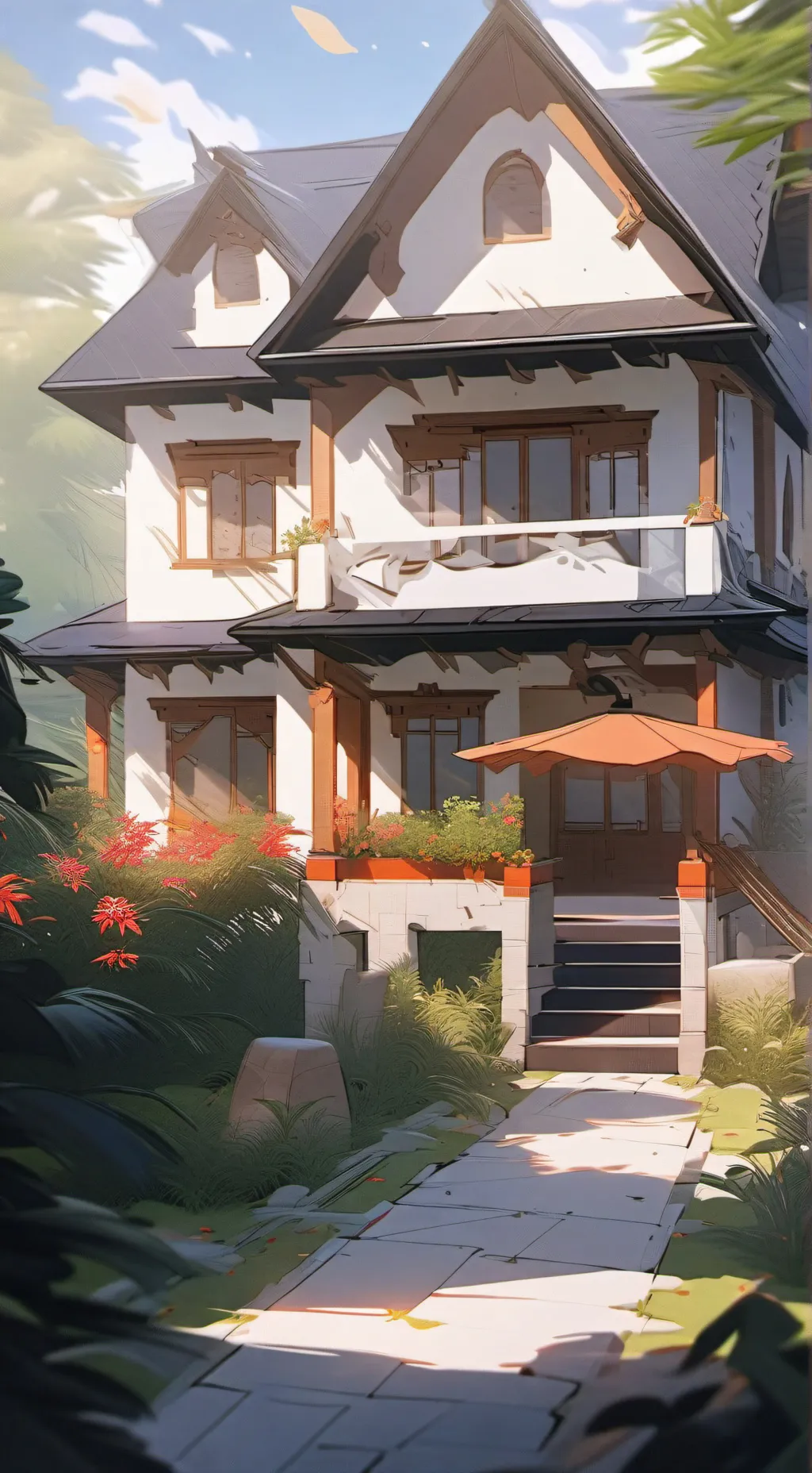 ai character: FPE Sleepover  background