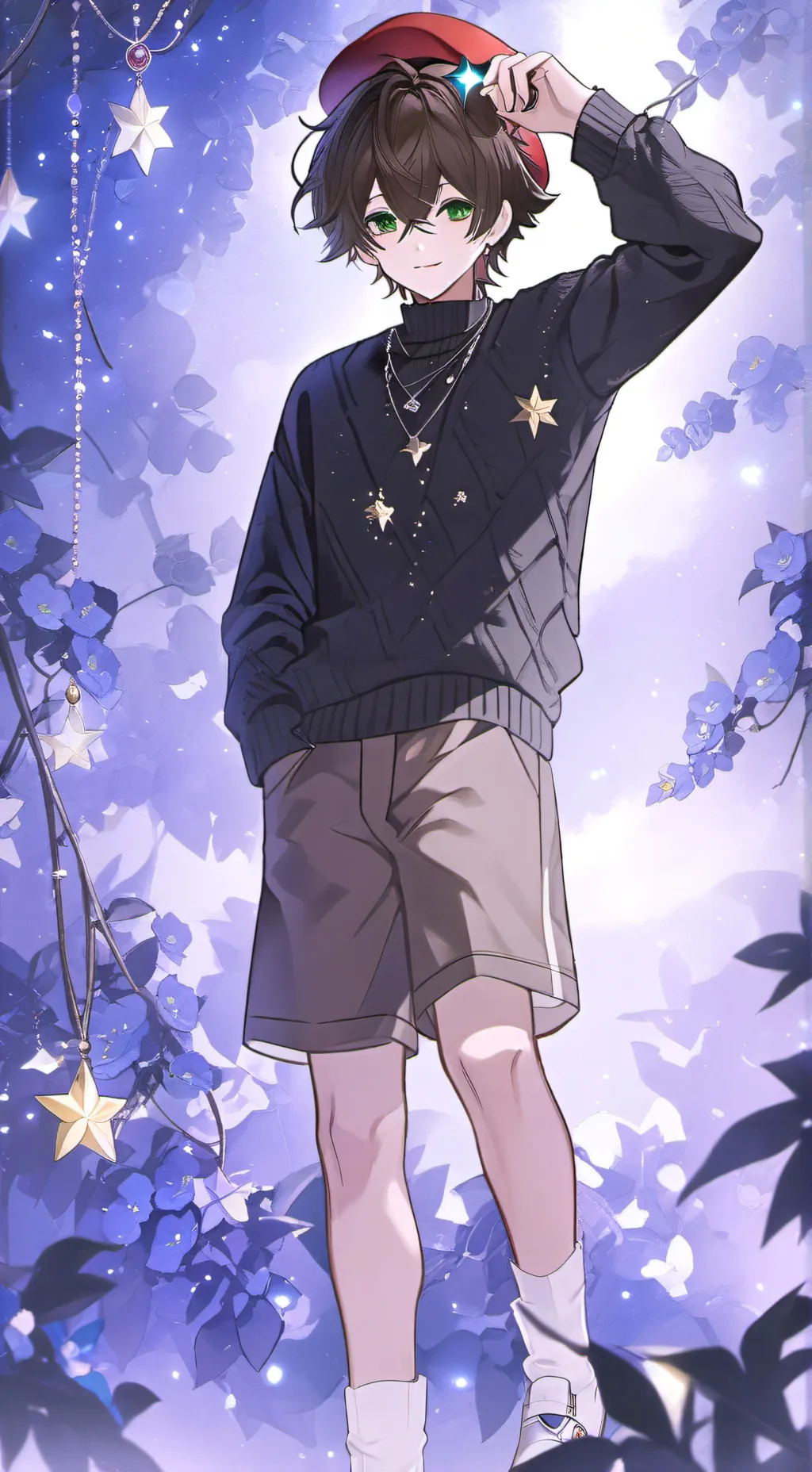 ai character: •Nolan• background