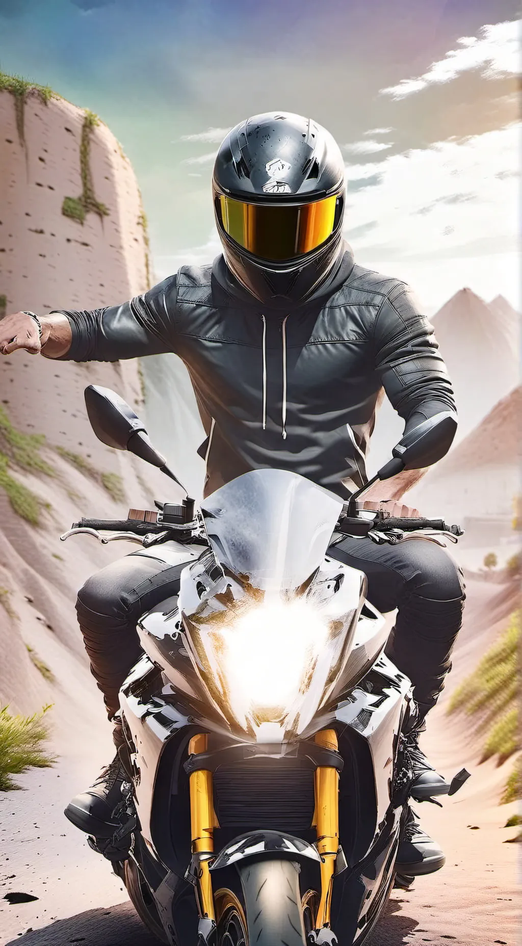 ai character: rayn background