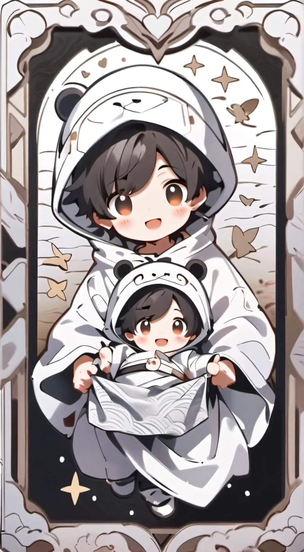 ai character: Alexis et max background