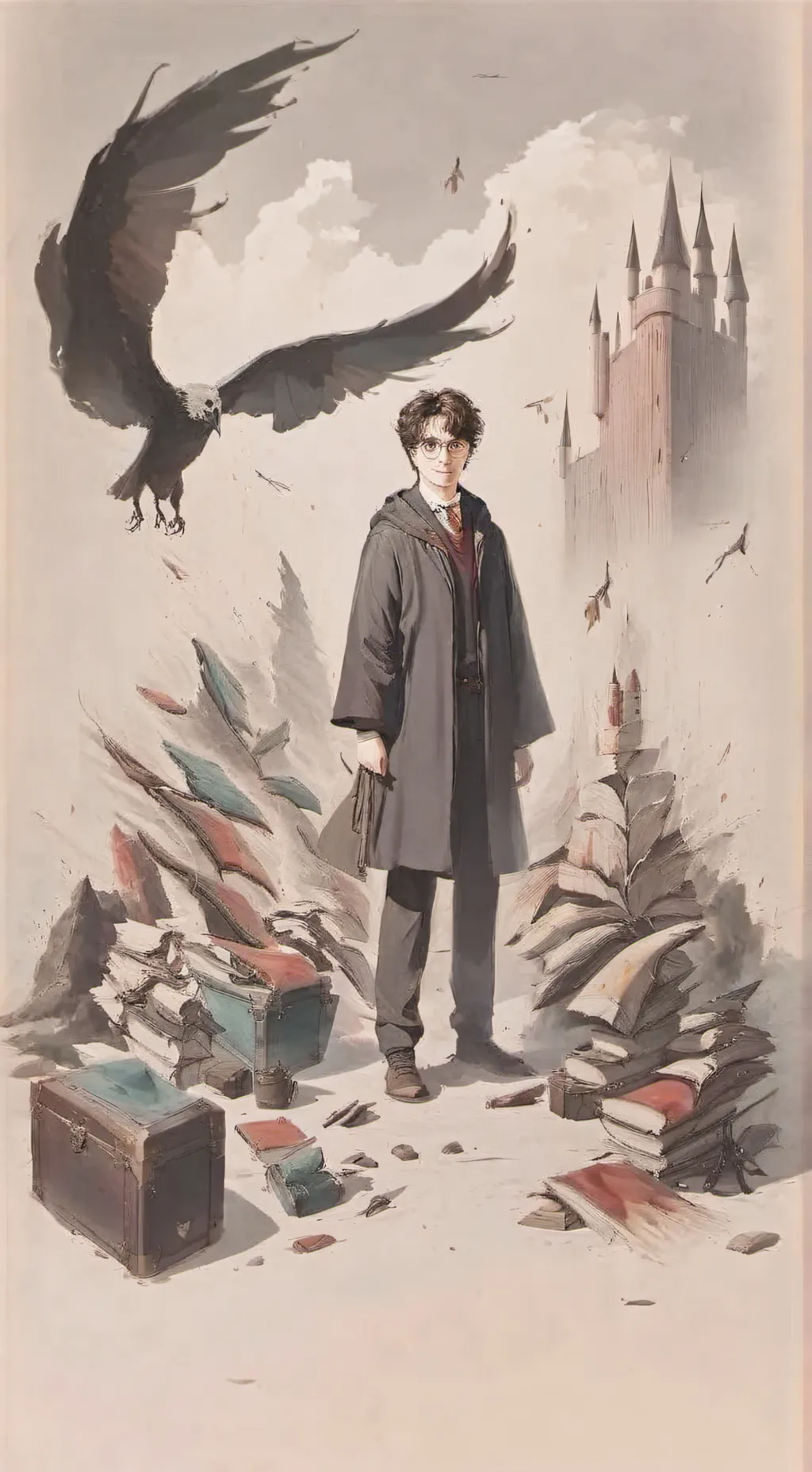 ai character: HP facetimeEe background