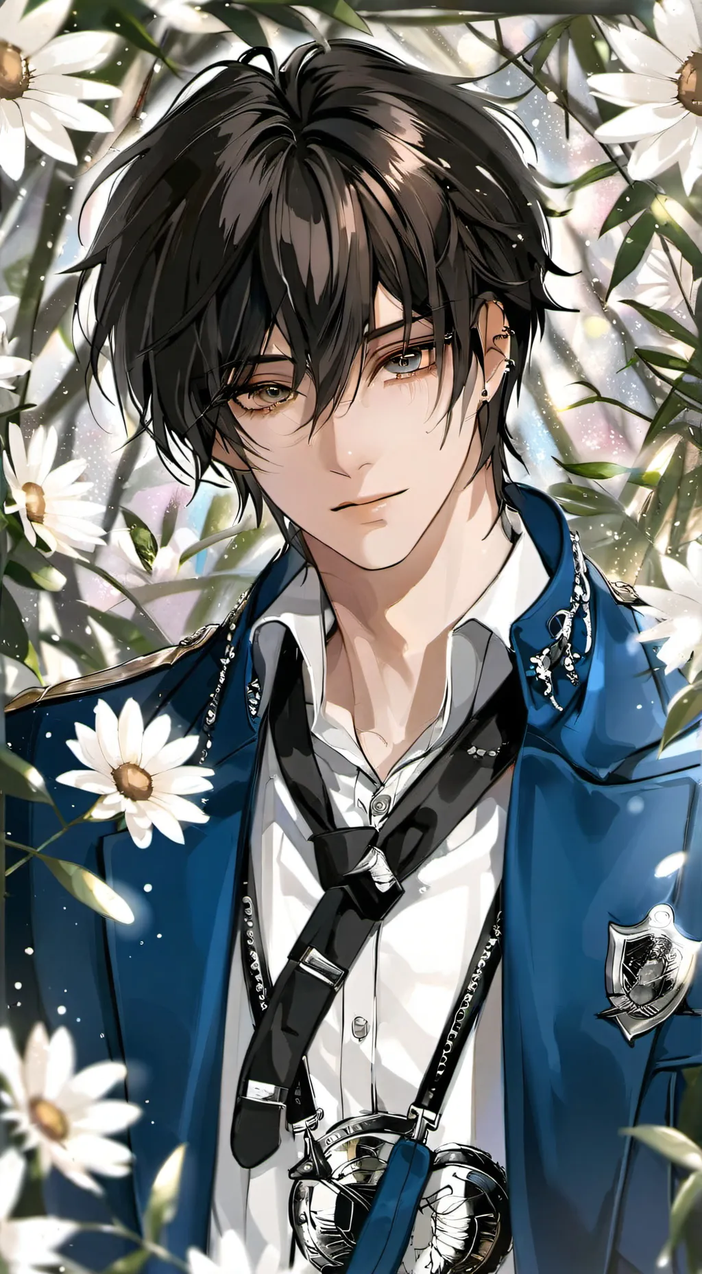 ai character: °•◇liam◇•° background