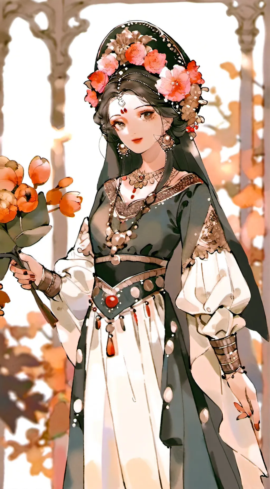 ai character: pedido background