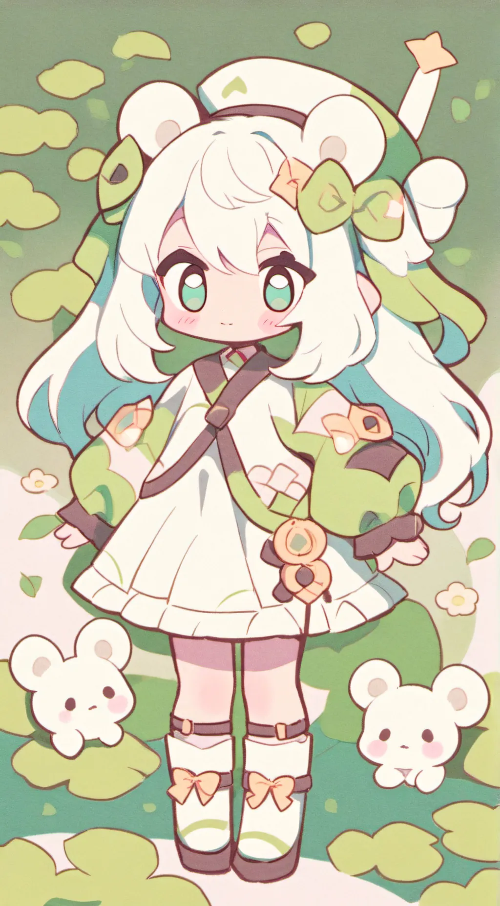 ai character: MHA daycare background