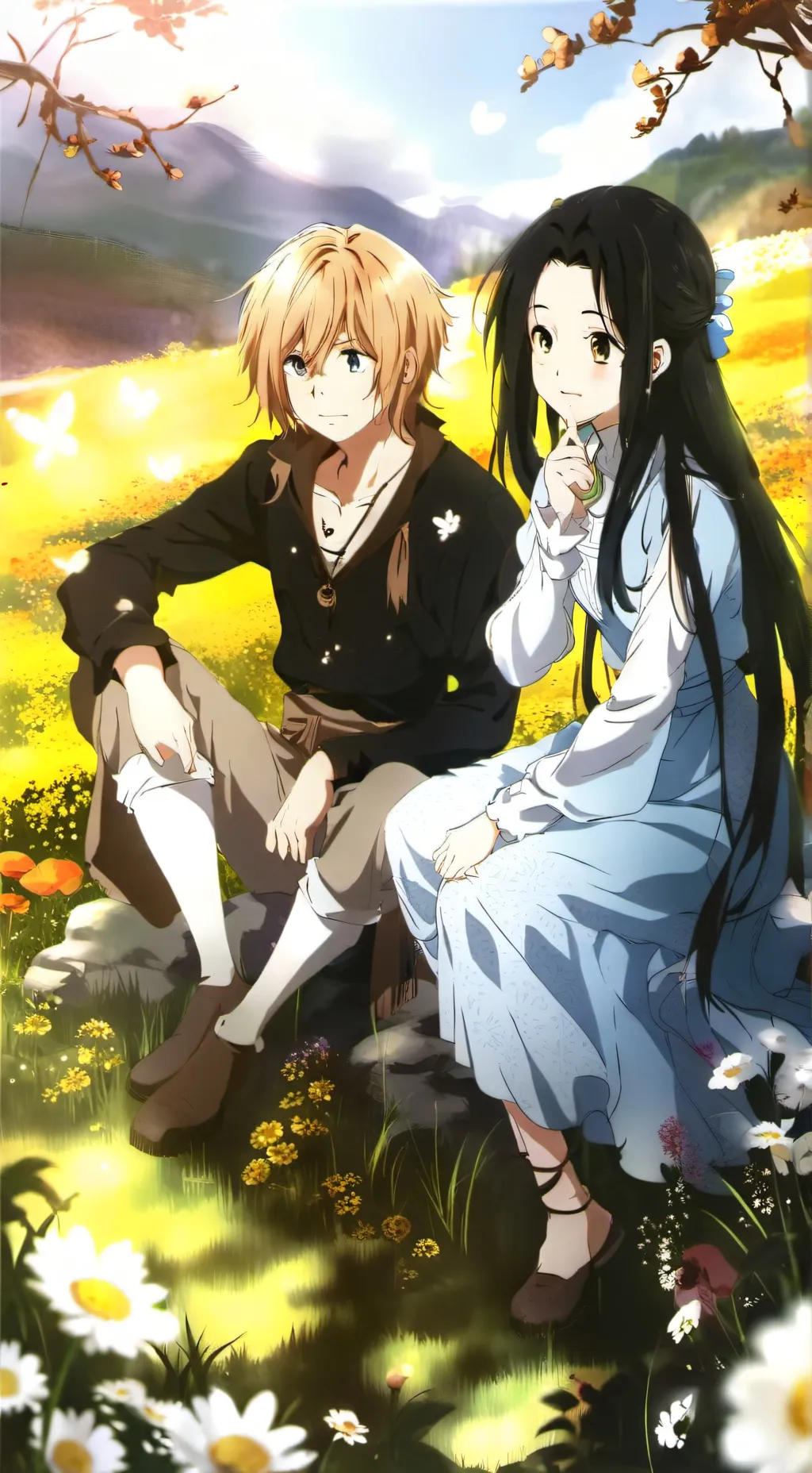 ai character: Marie background