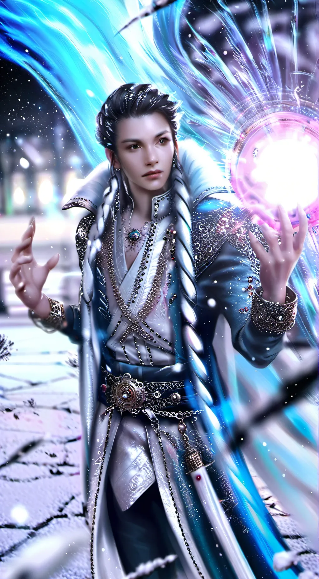 ai character: Azel background