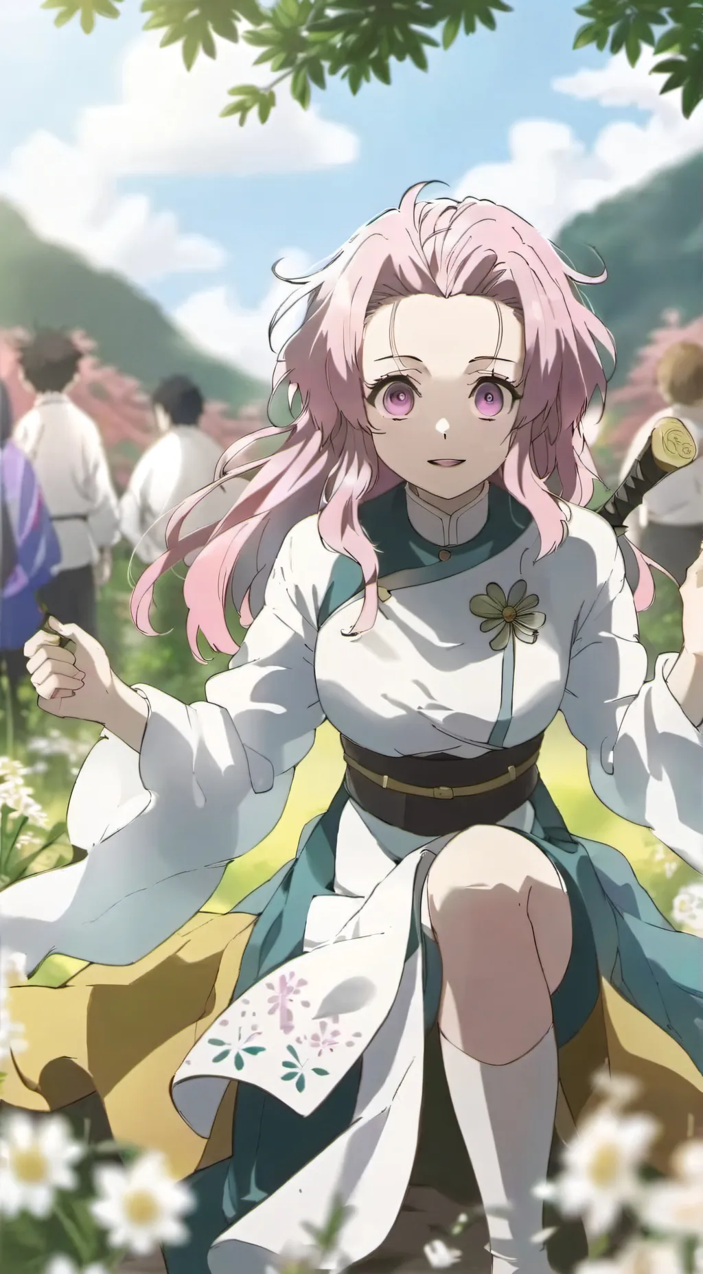 ai character: DS girls edition background