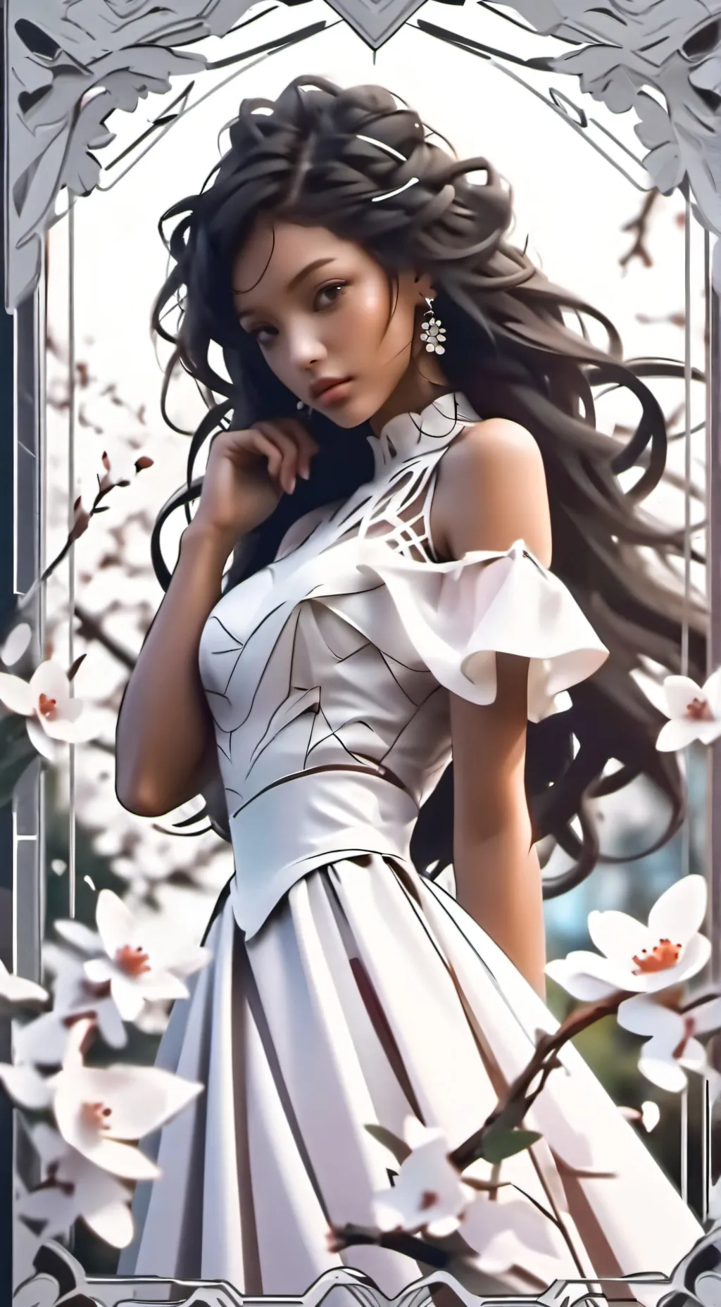 ai character: seven  background