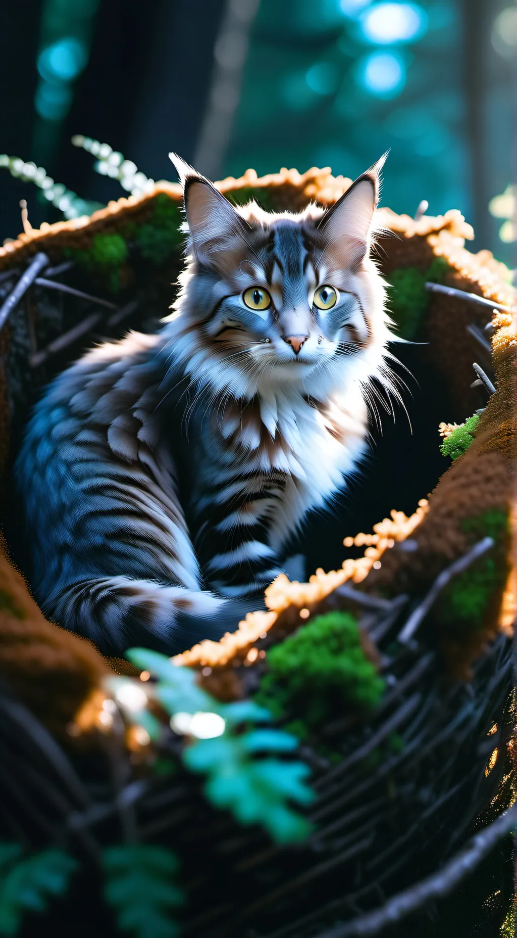 ai character: Honeyfur background