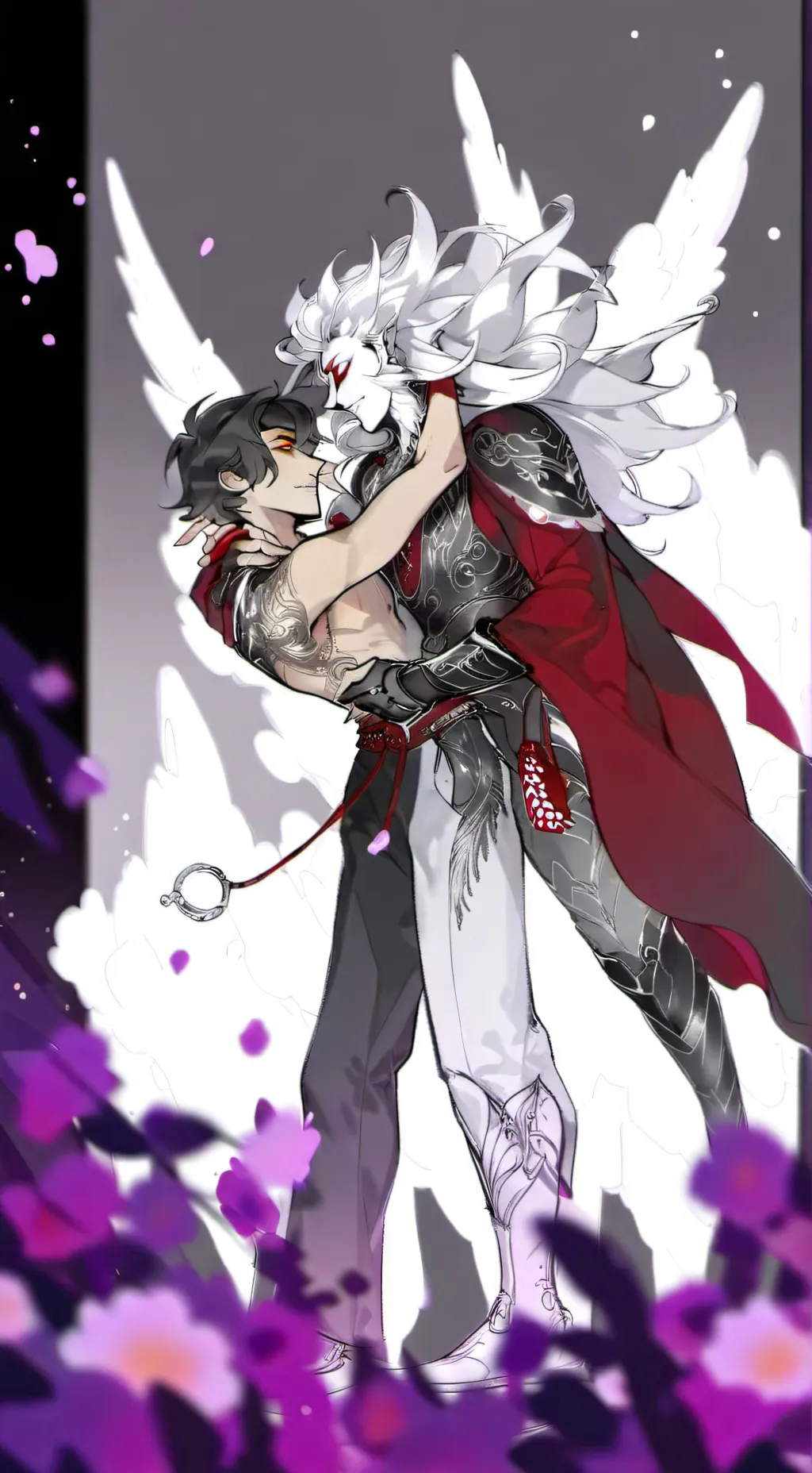 ai character: Markus and leo background