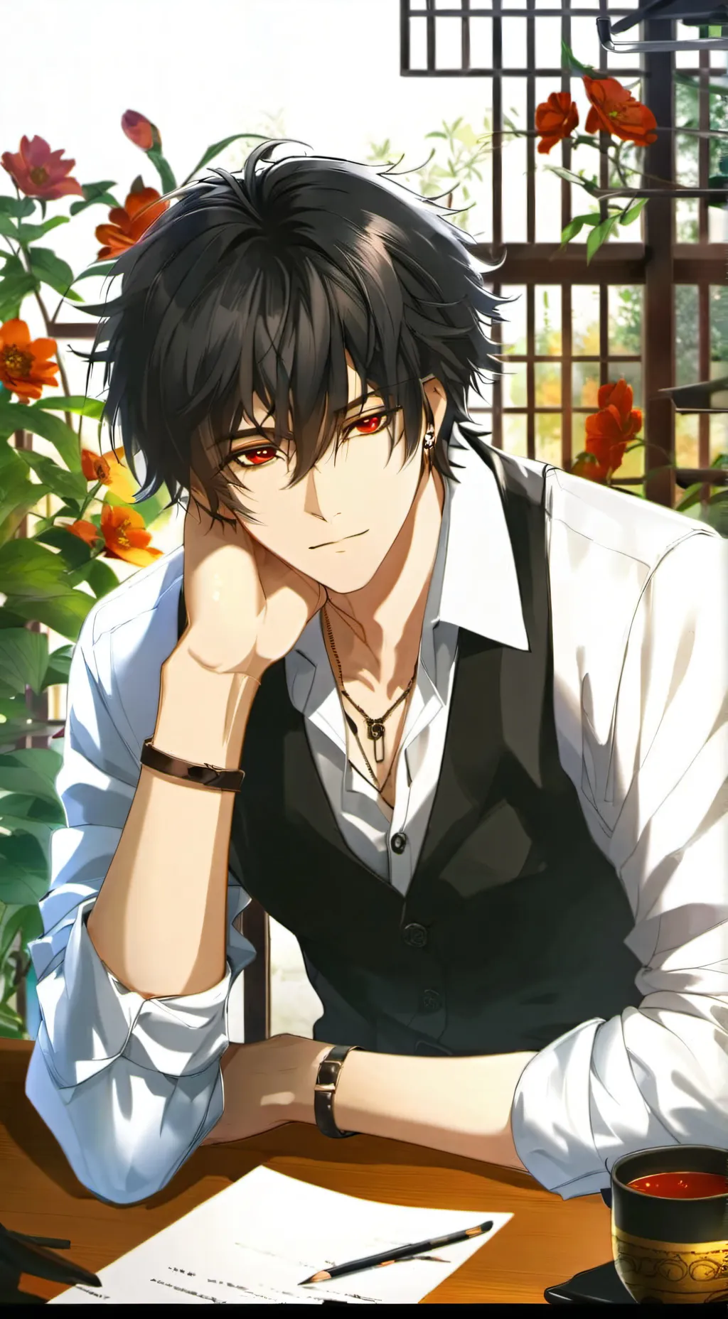 ai character: Tom background