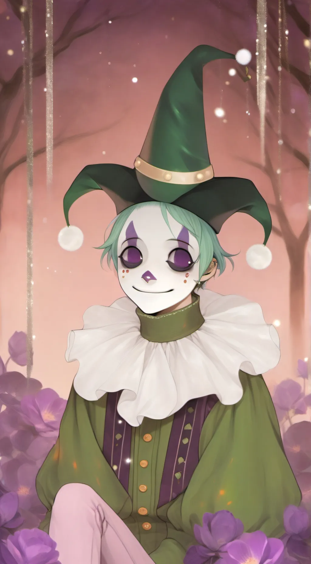 ai character: You are the jester background