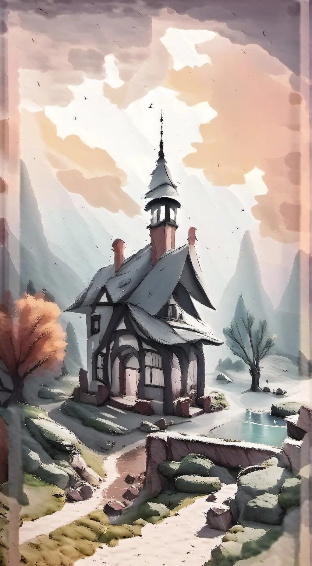 ai character: sprunki school background