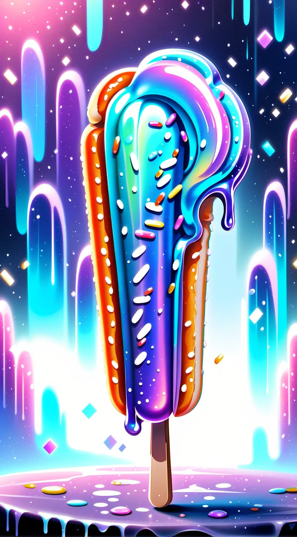 ai character: Corny Sweet  background