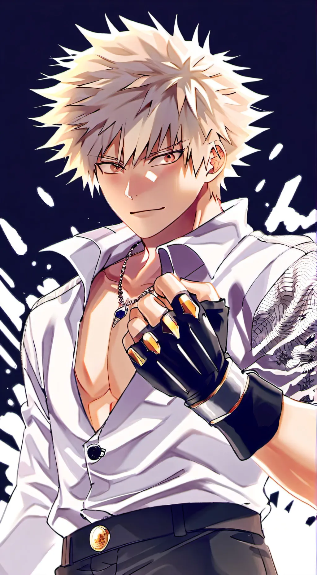 ai character: maicol background