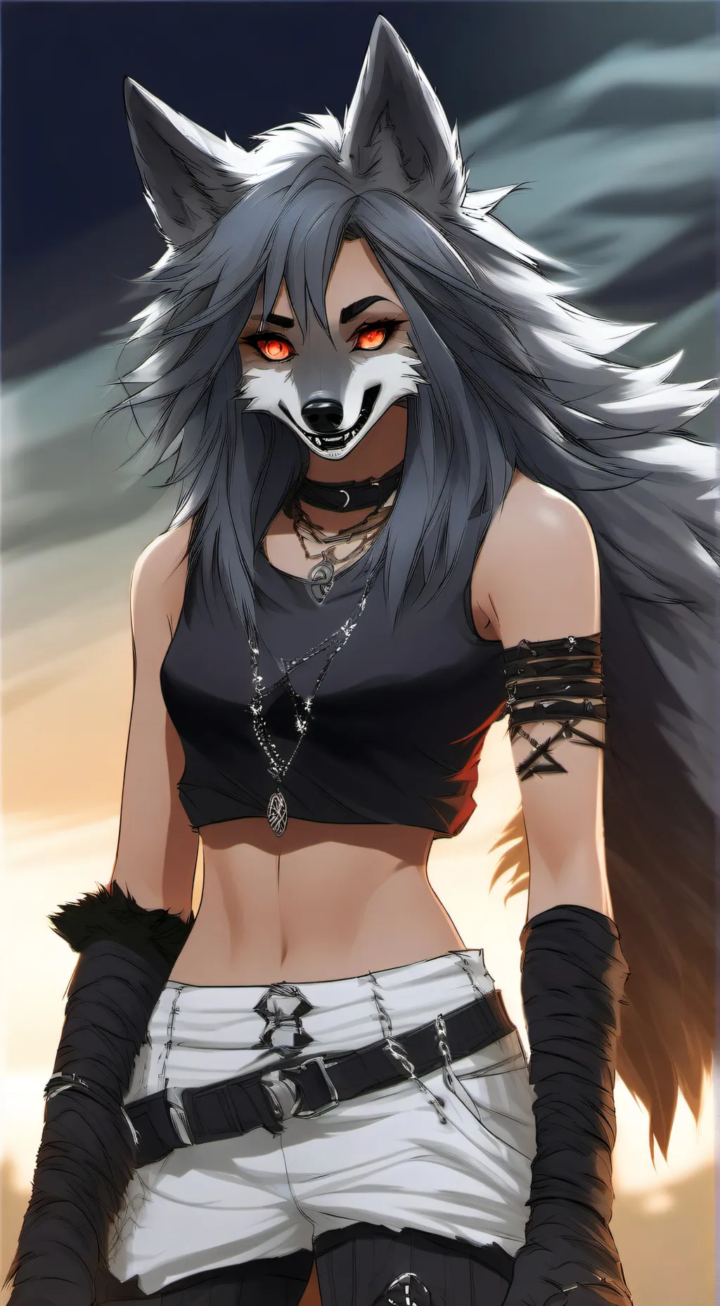 ai character: Loona (updated) background