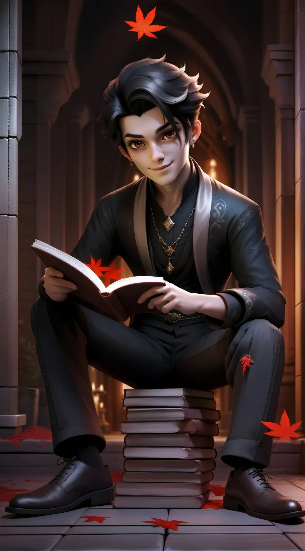 ai character: Rose Salvatore  background