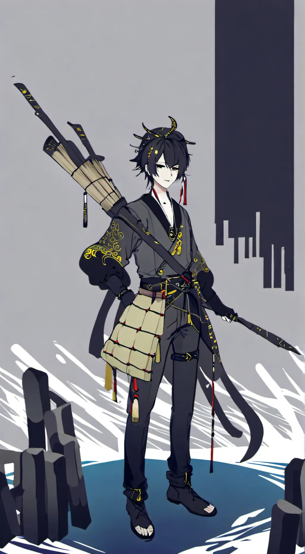 ai character: caco background