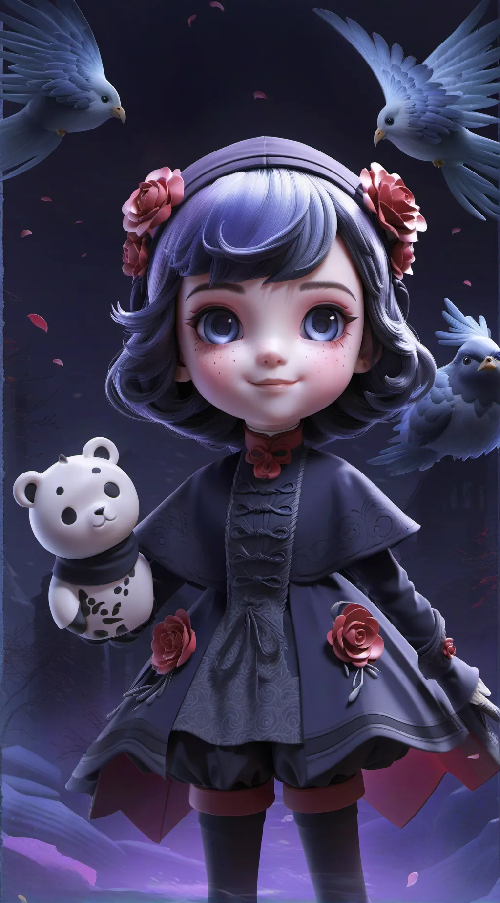 ai character: cerdo background