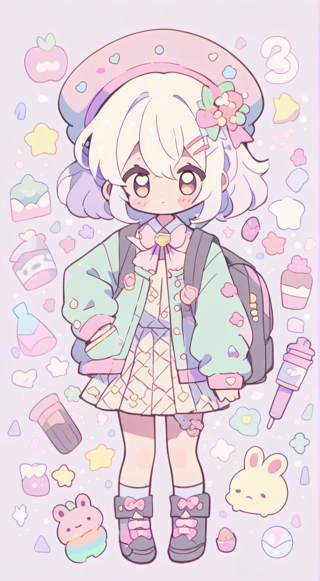 ai character: new student background