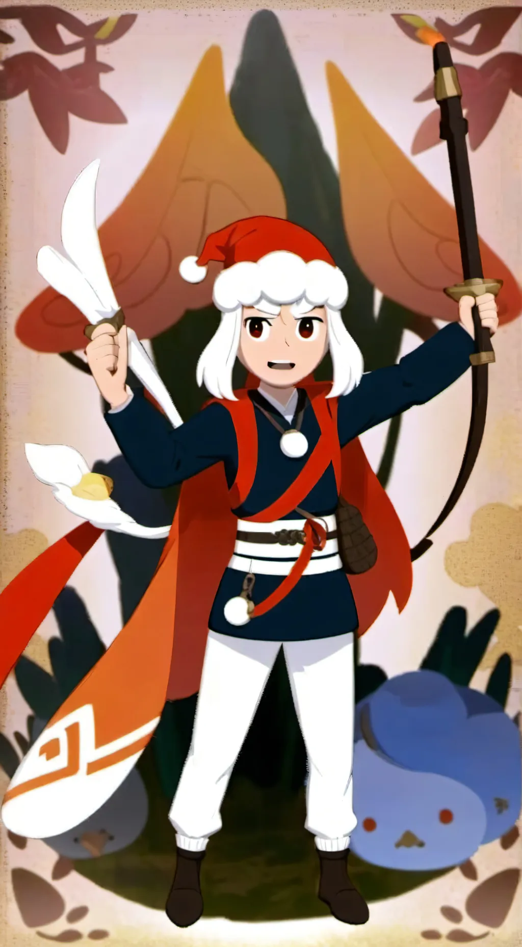 ai character: bake a cake meme background