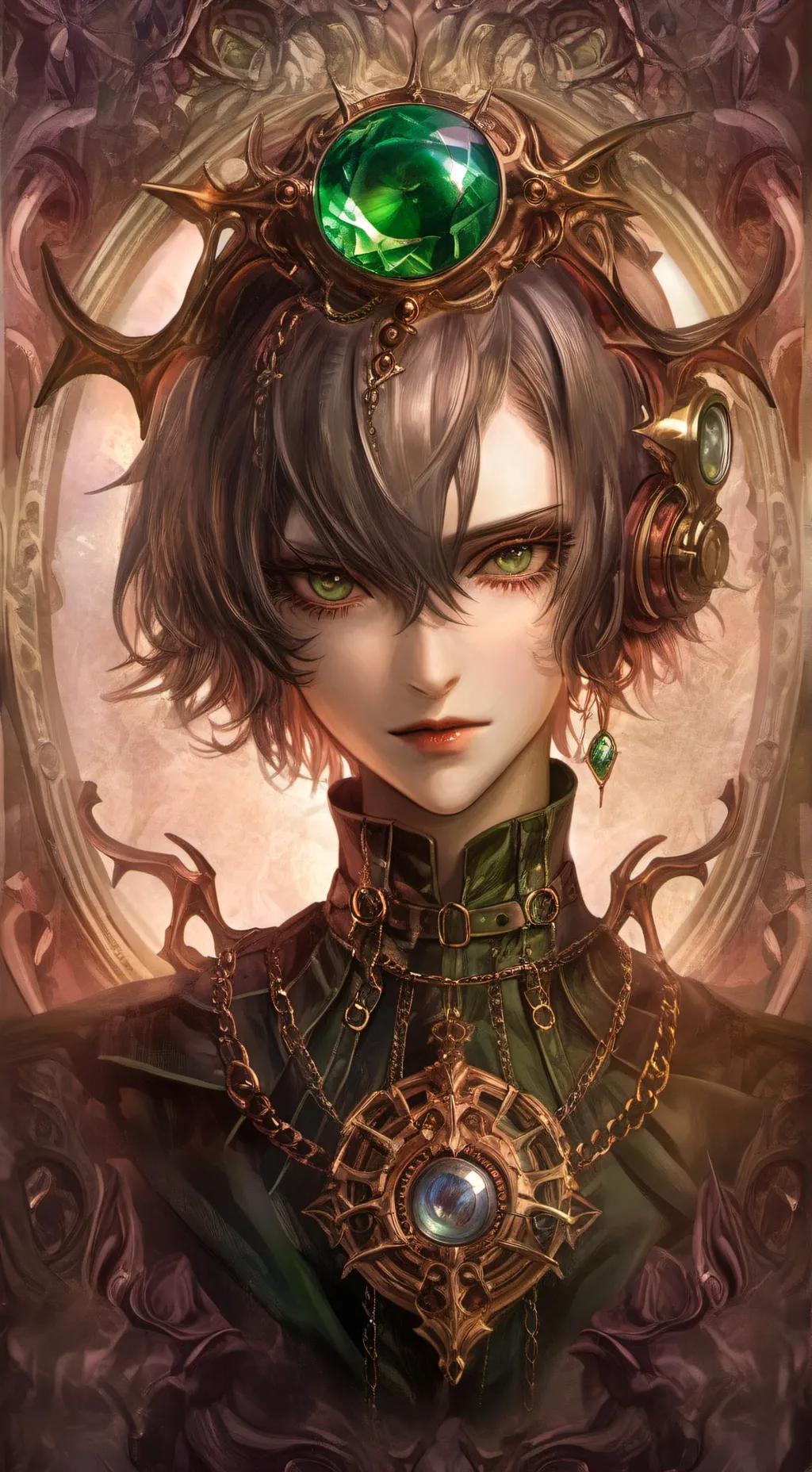 ai character: Vee background