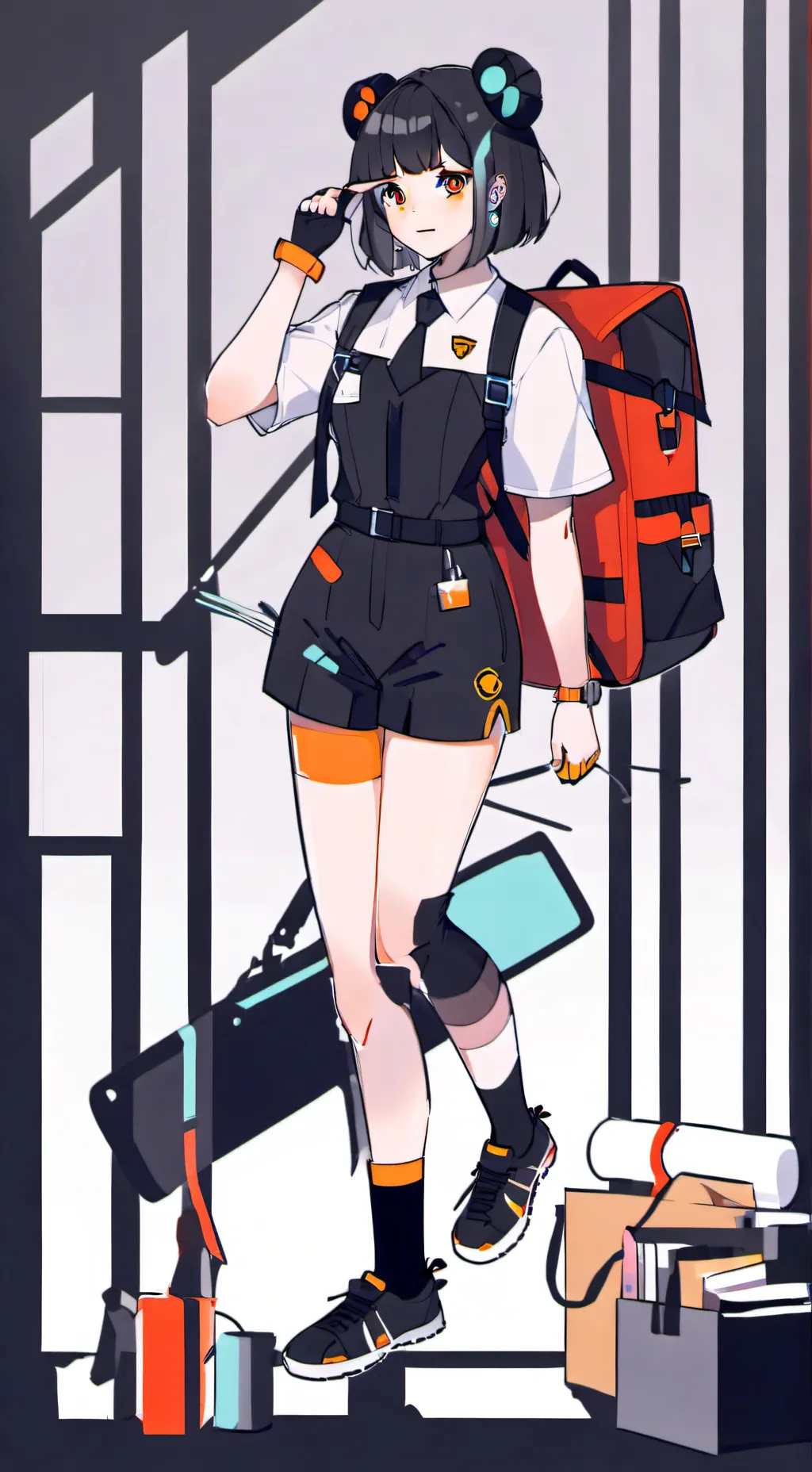 ai character: your best friend  background