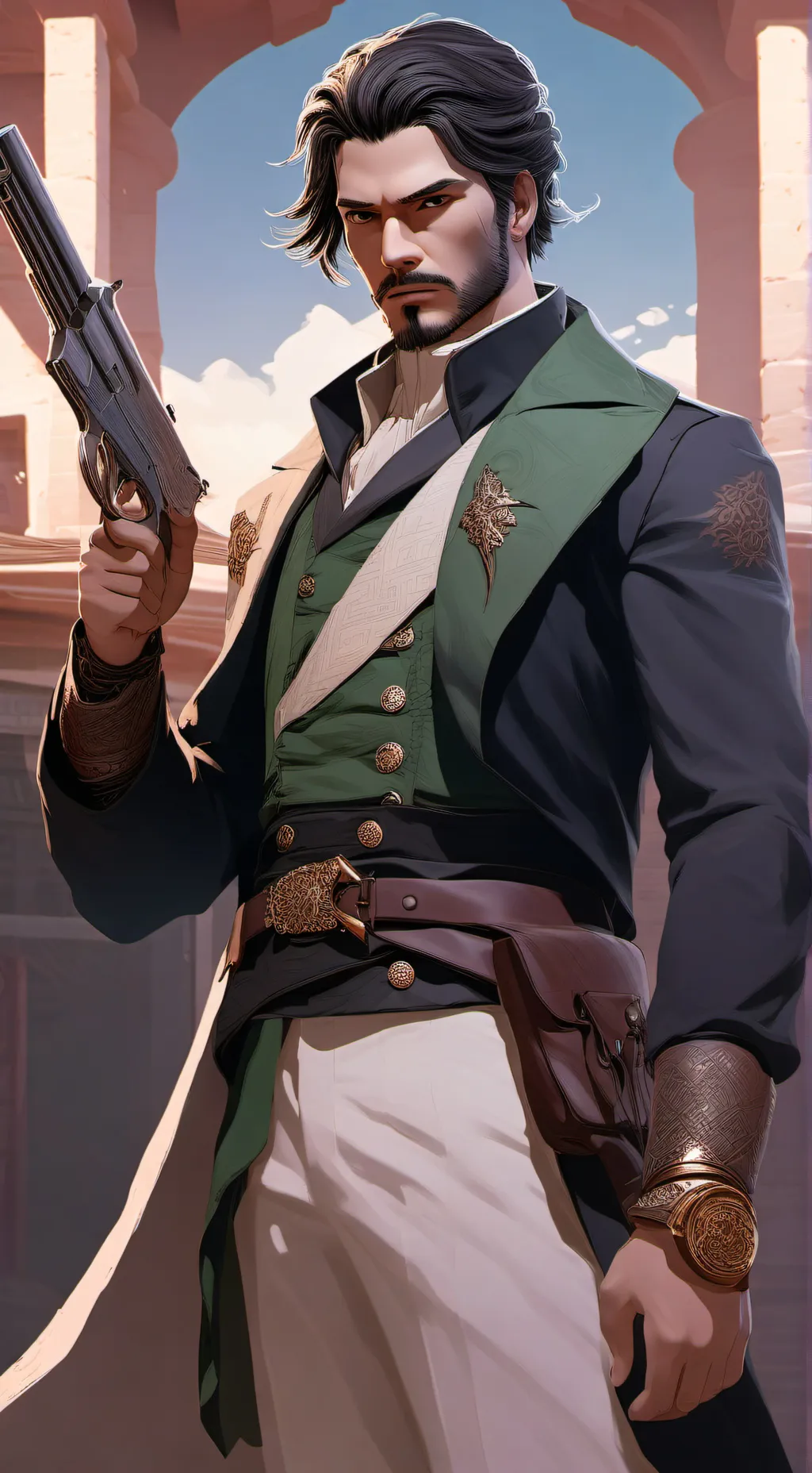 ai character: toshinori mizaki background