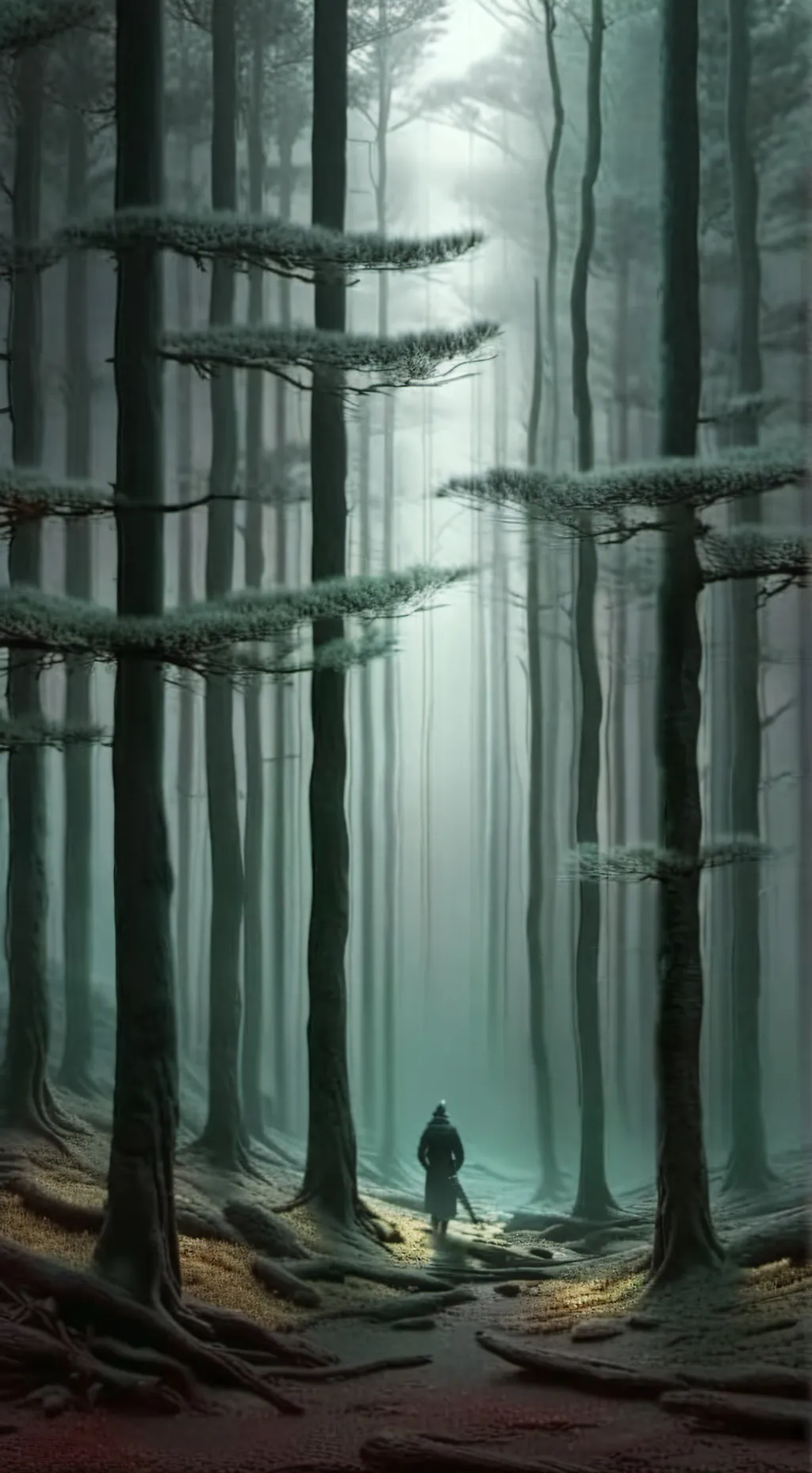 ai character: Broke back swamp  background