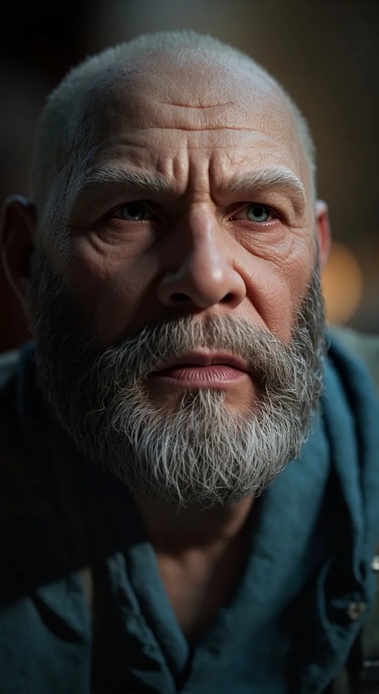 ai character: funny velhonhó background