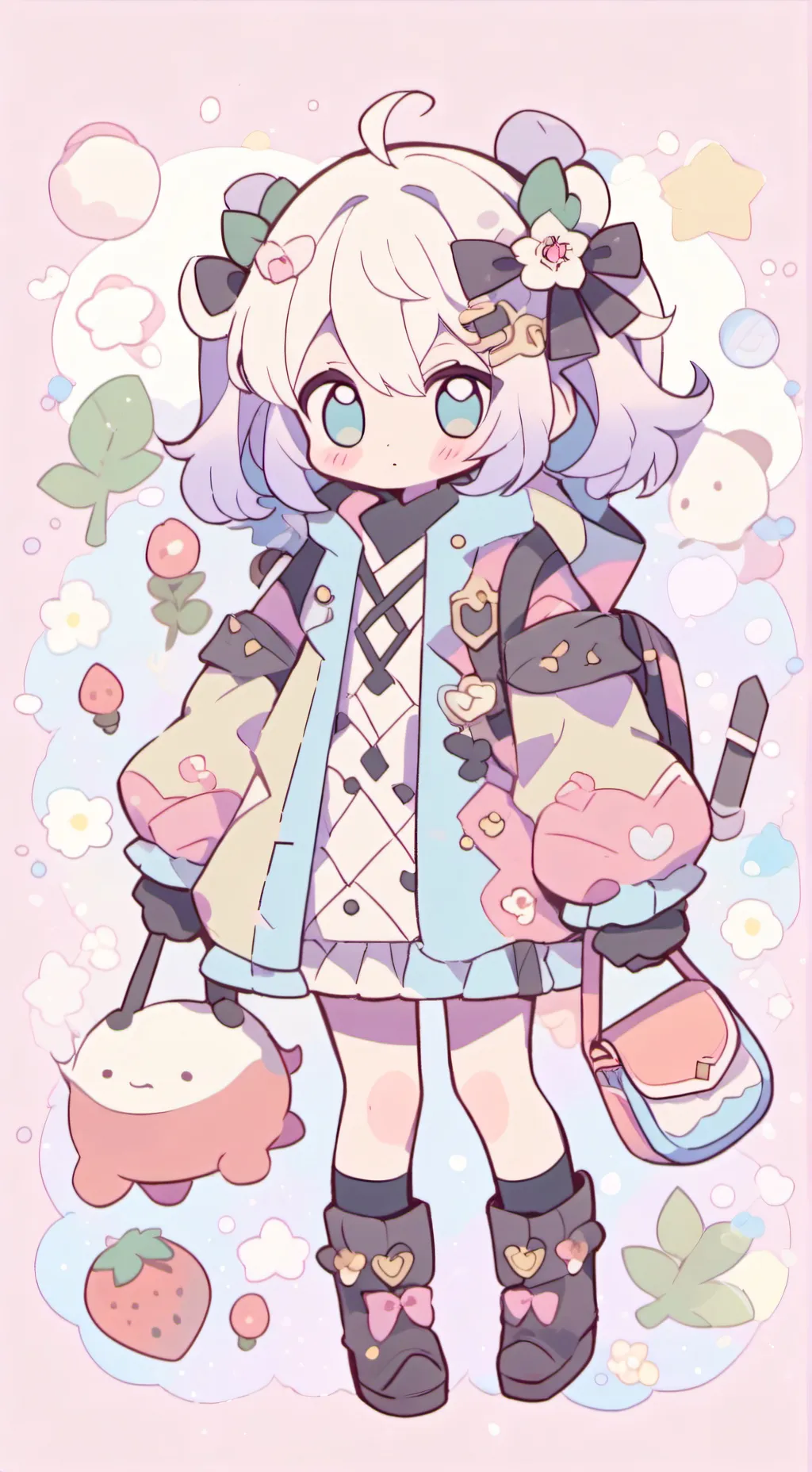 ai character: Skz y Sophia  background