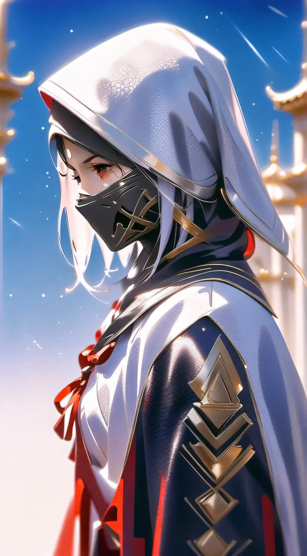 ai character: Naoe  background