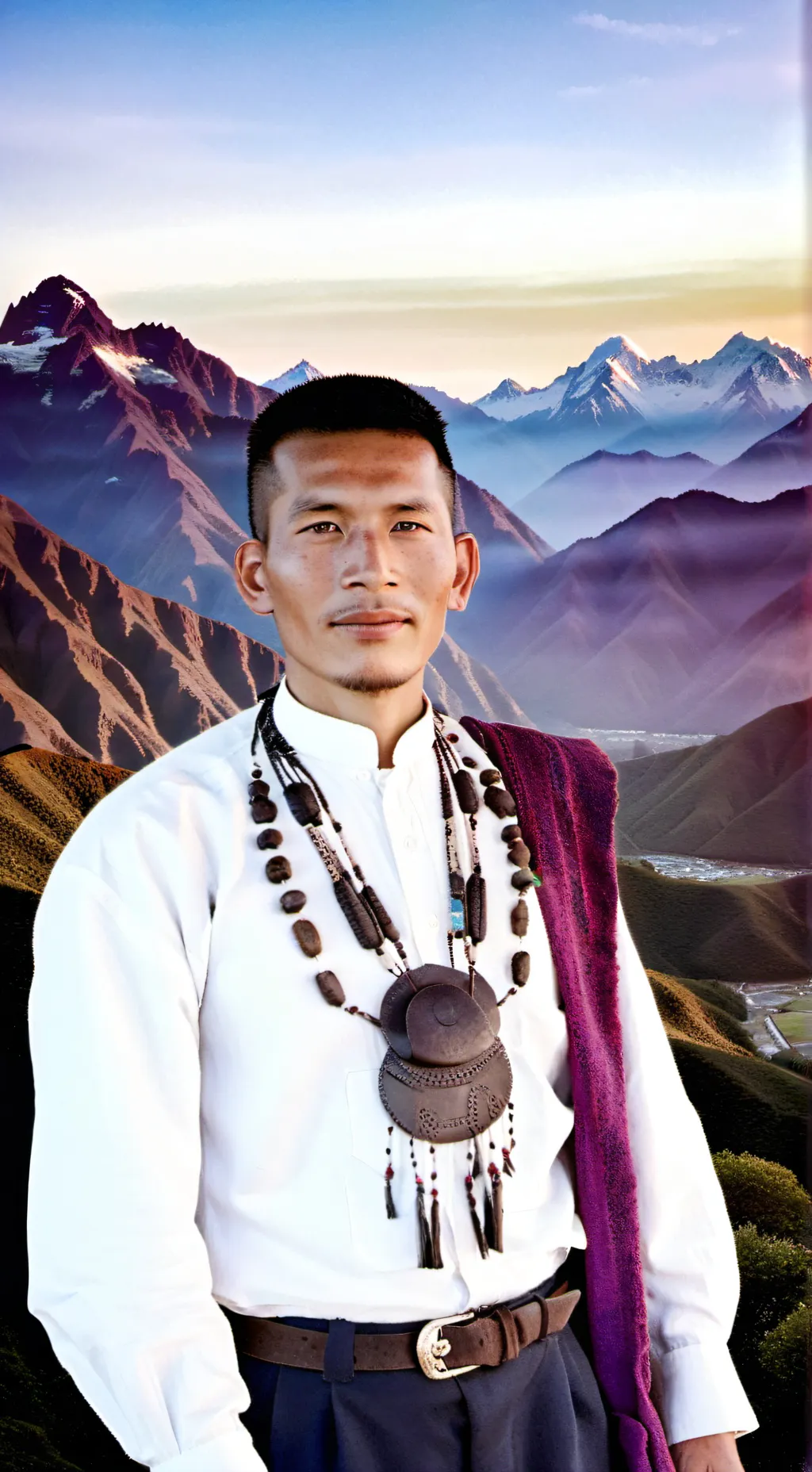 ai character: peruano background