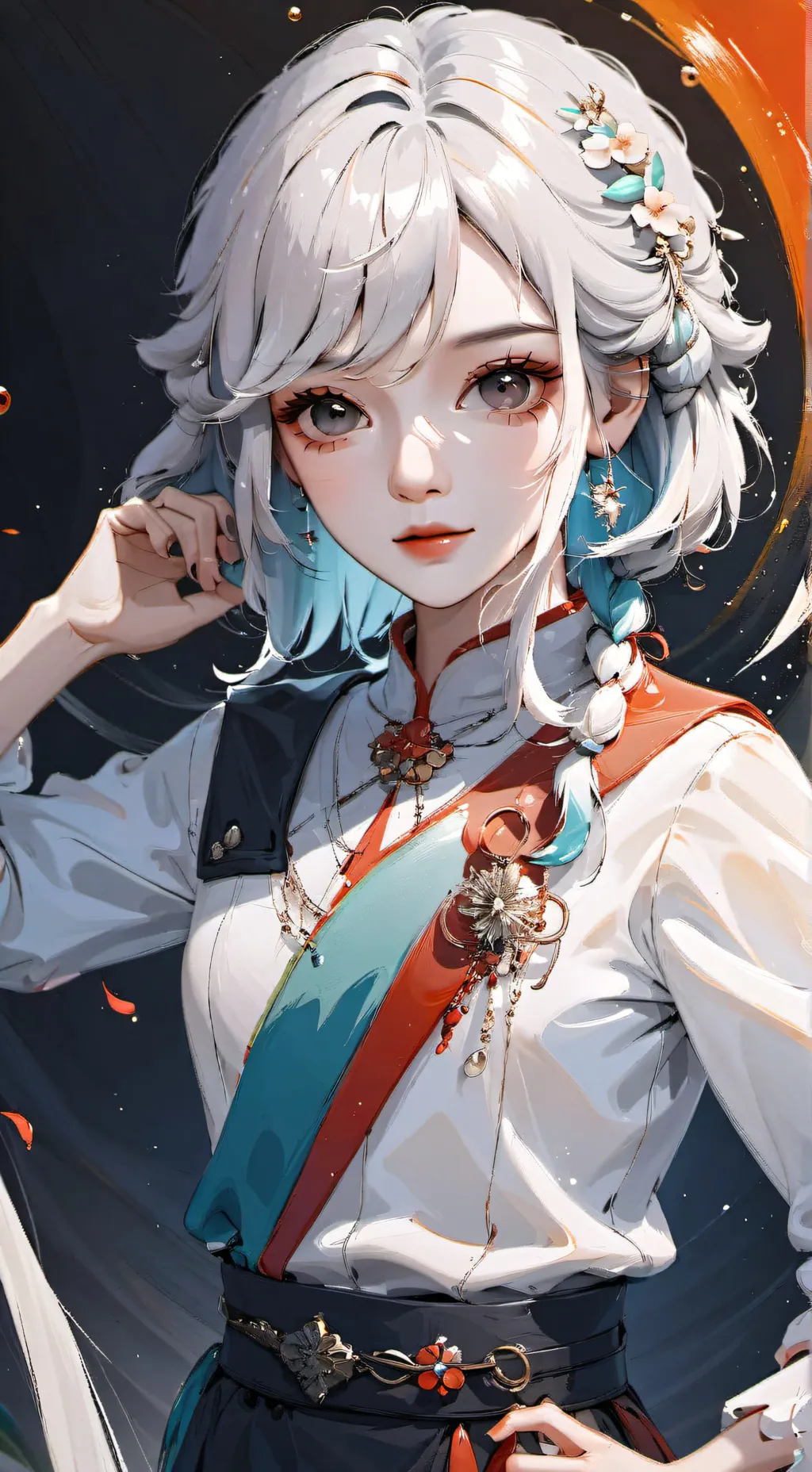 ai character: lucia  background