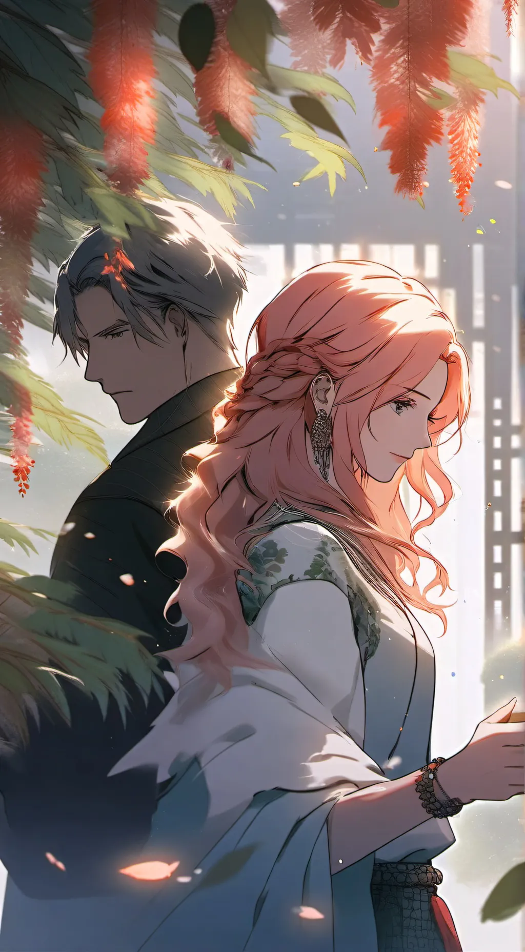 ai character: Alaric & Soizic  background