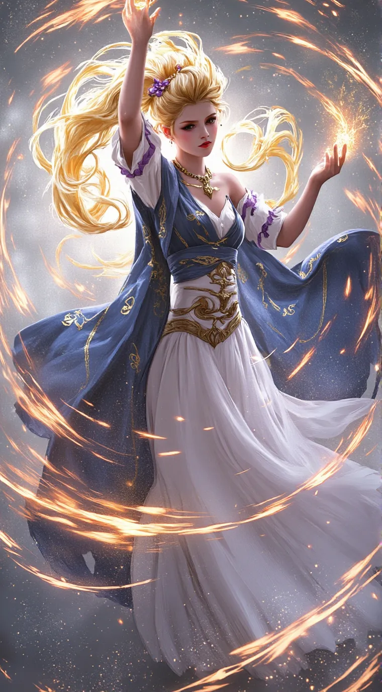 ai character: Phoenix  background