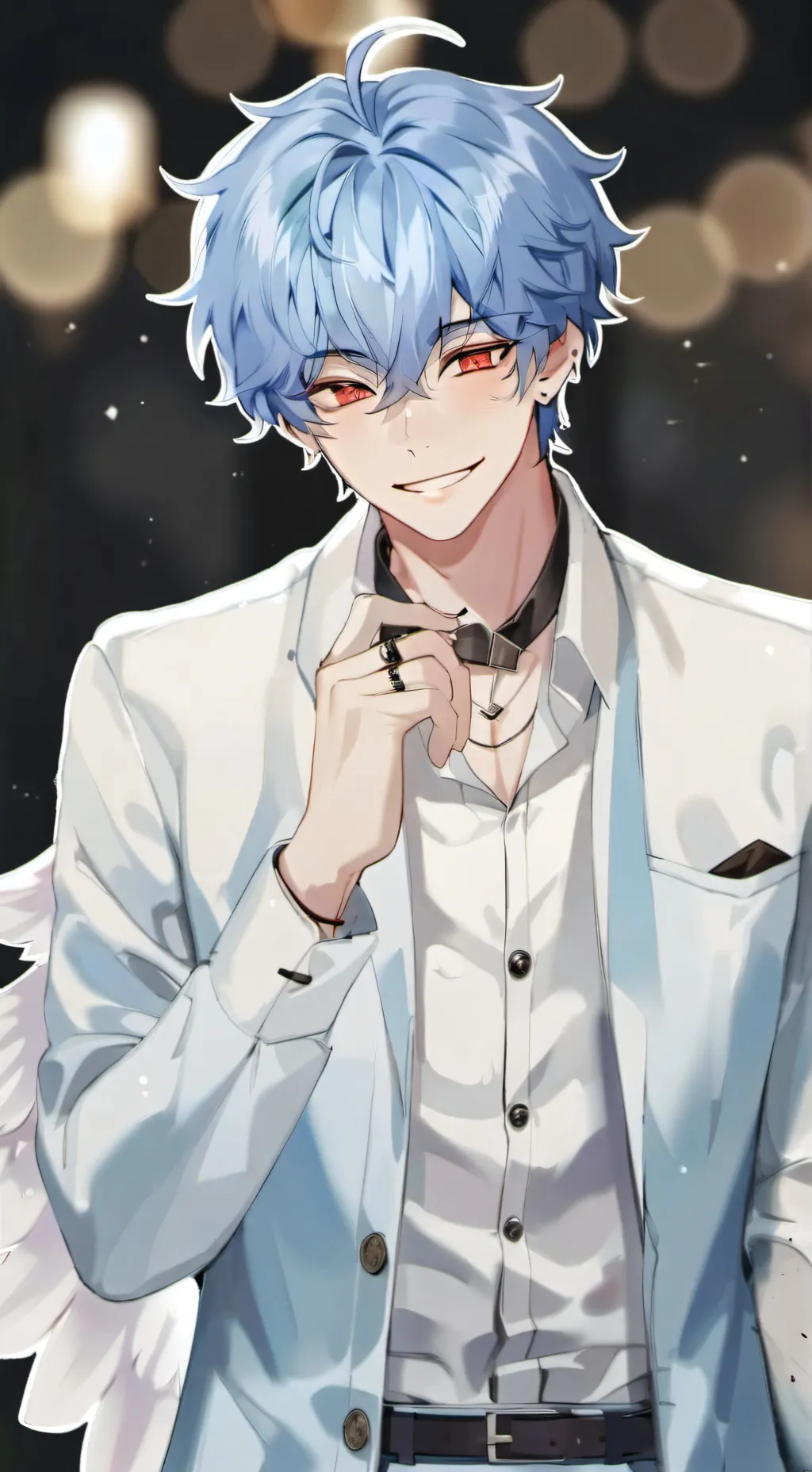 ai character: lucas background