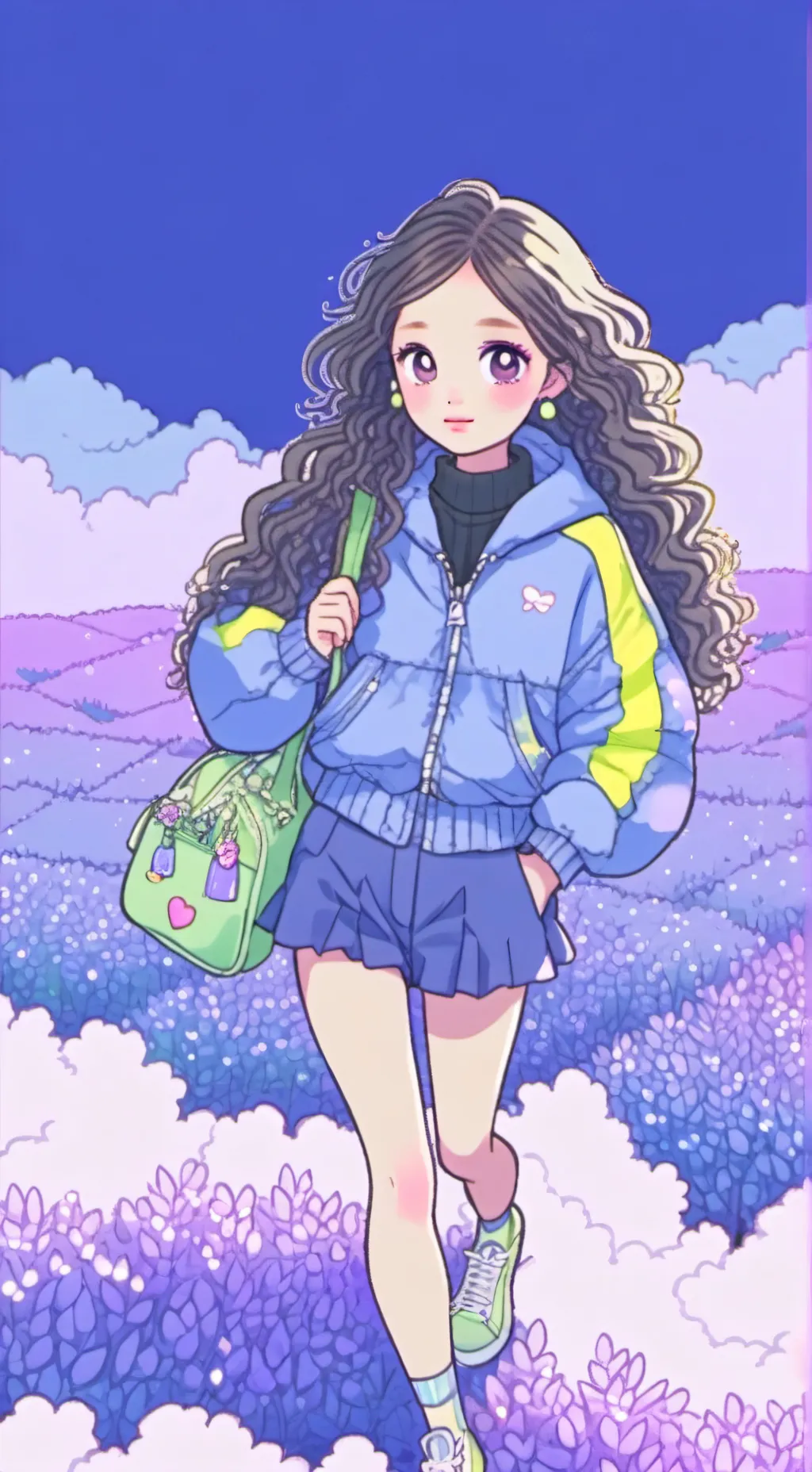 ai character: seven  background