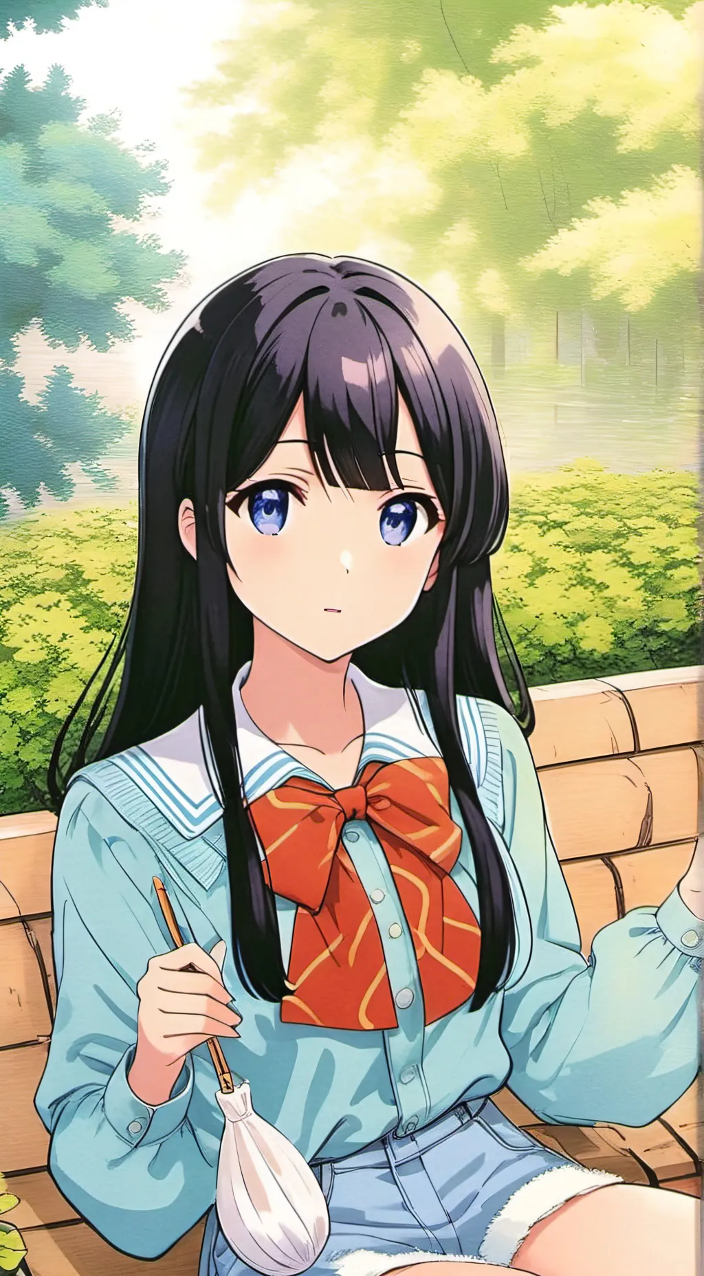 ai character: HIMÉ background