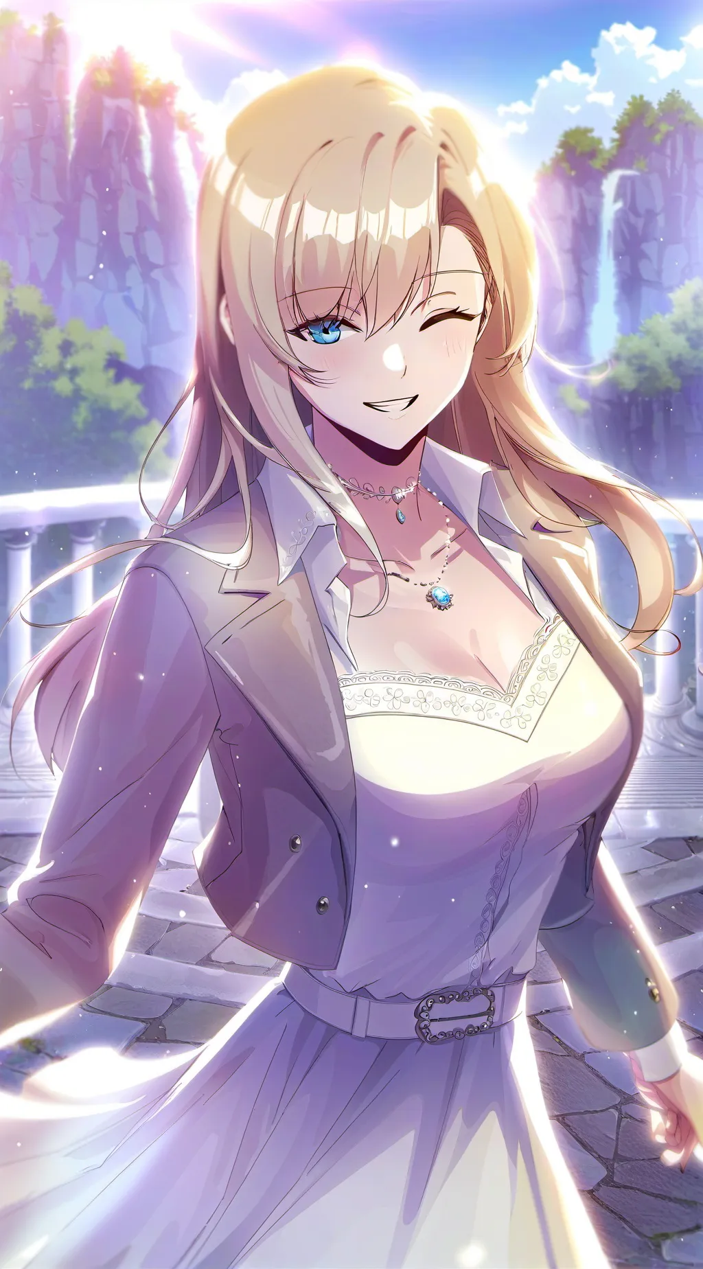 ai character: Mira background