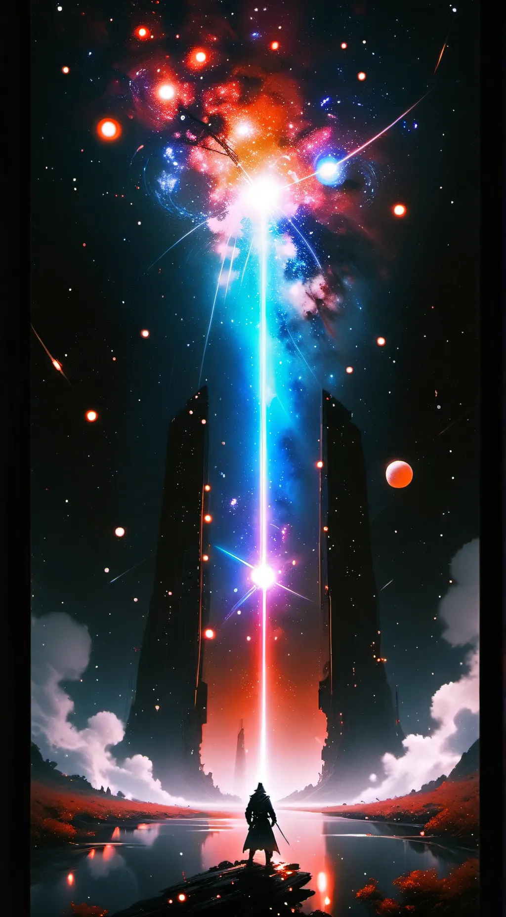 ai character: *Look at me now* background