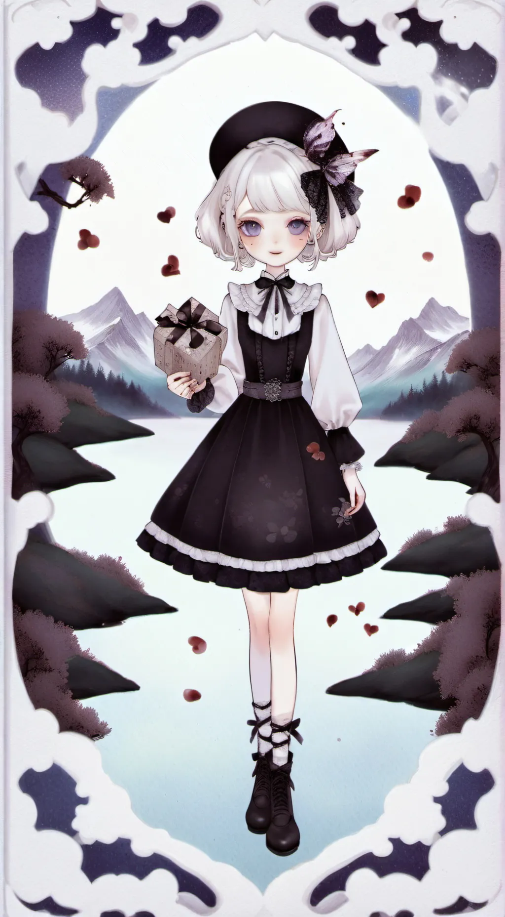 ai character: MHA>:) background